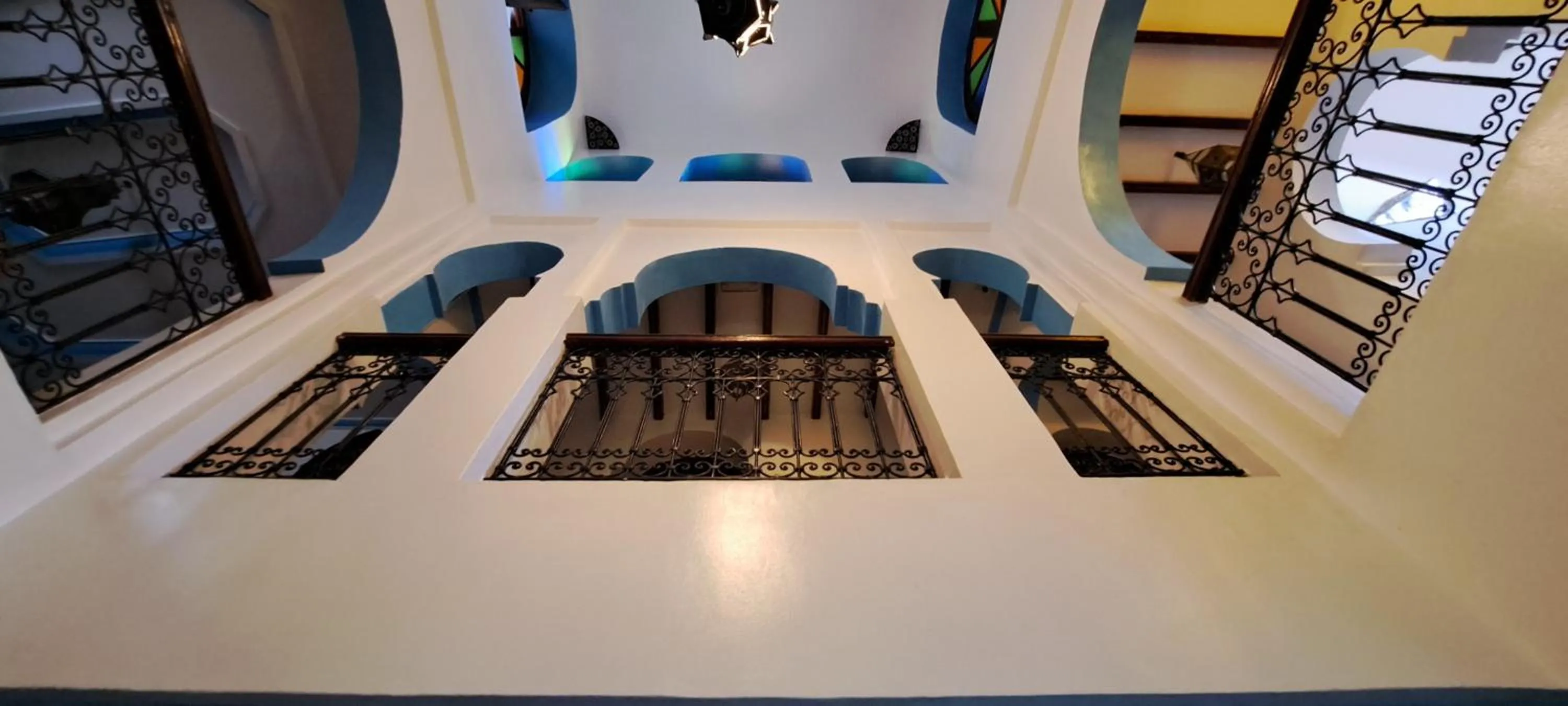 Inner courtyard view in Dar Yakout