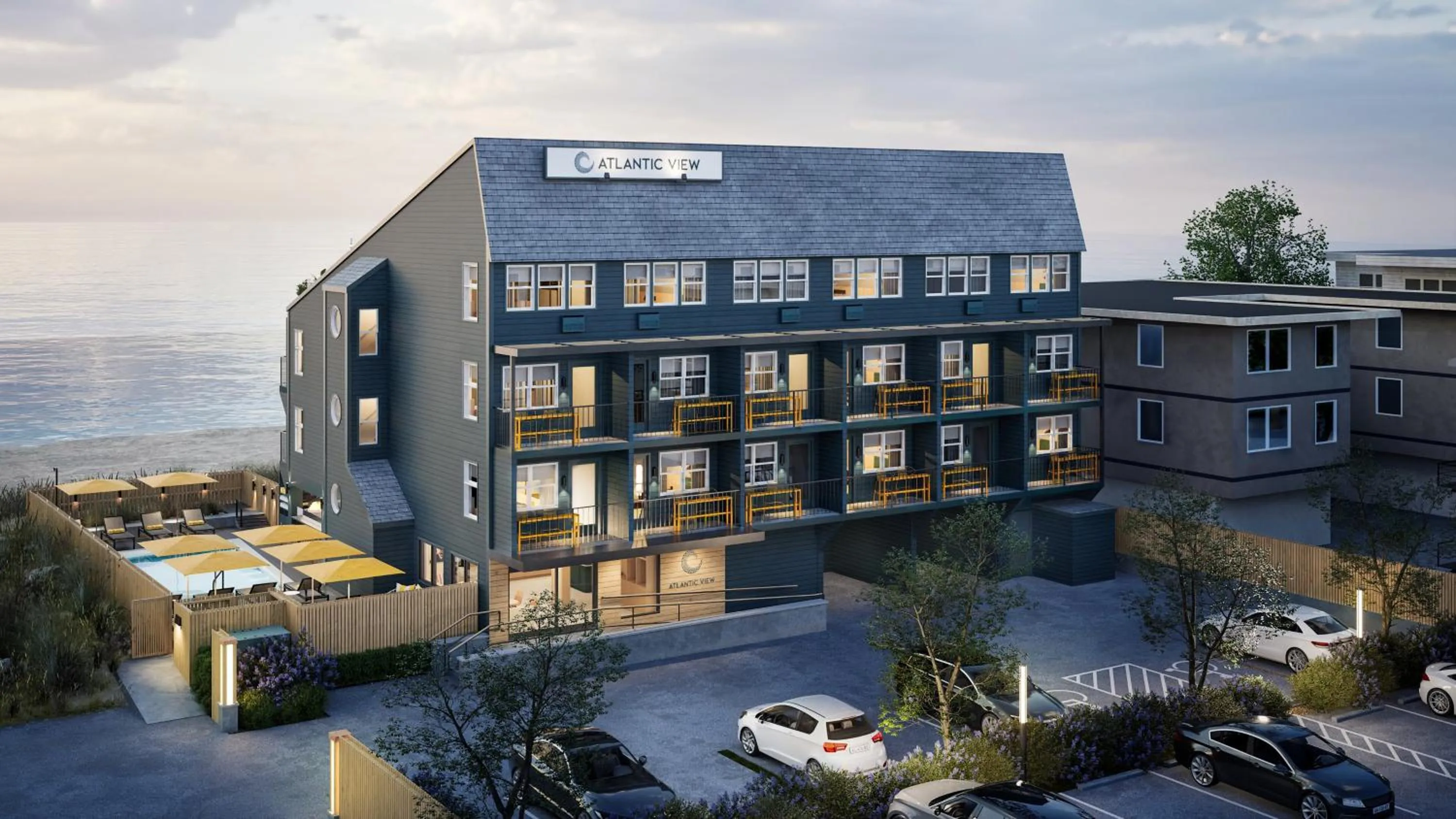 Property building in Atlantic View Hotel