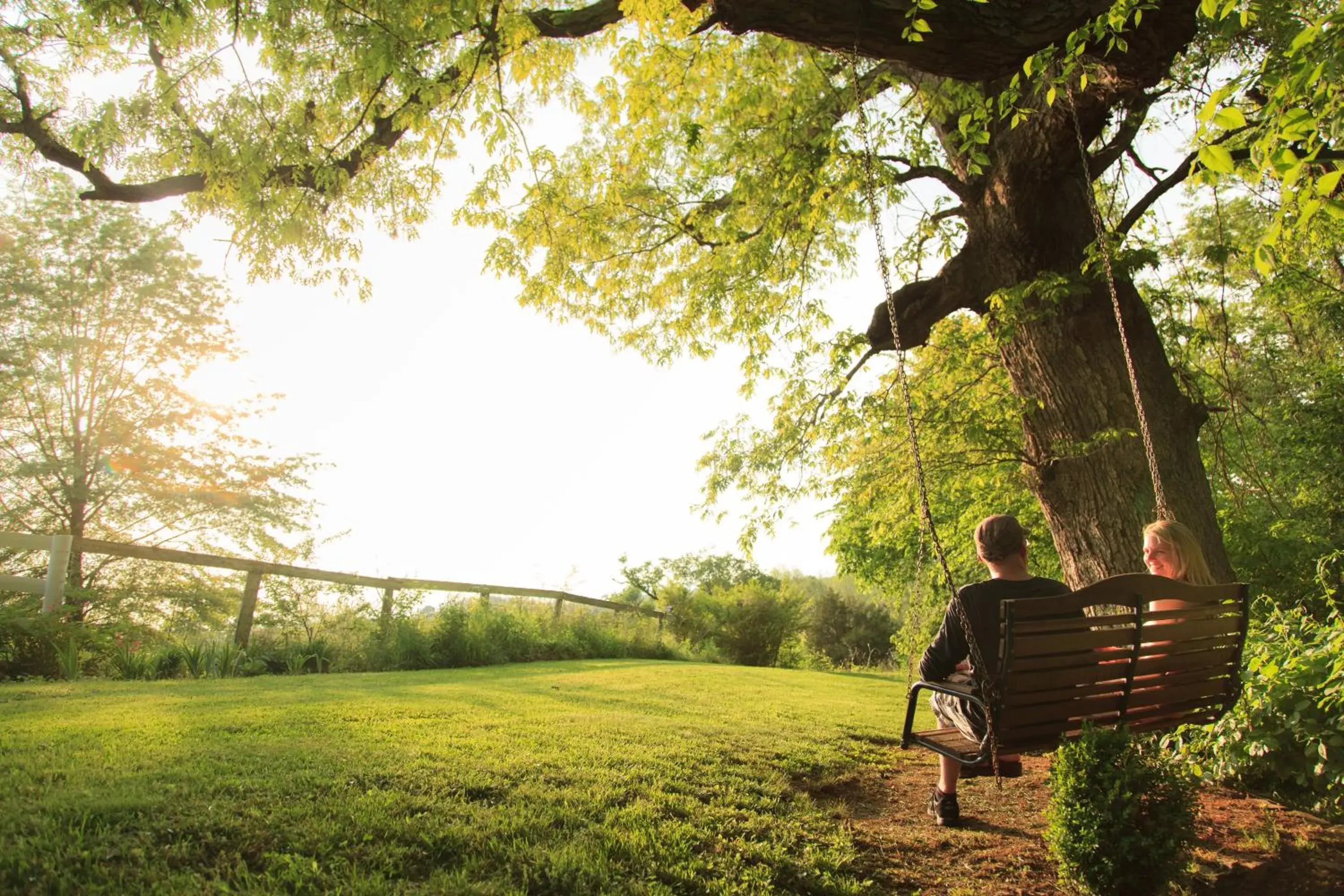 Garden view in The Inn & Tavern at Meander Garden view in The Inn & Tavern at Meander