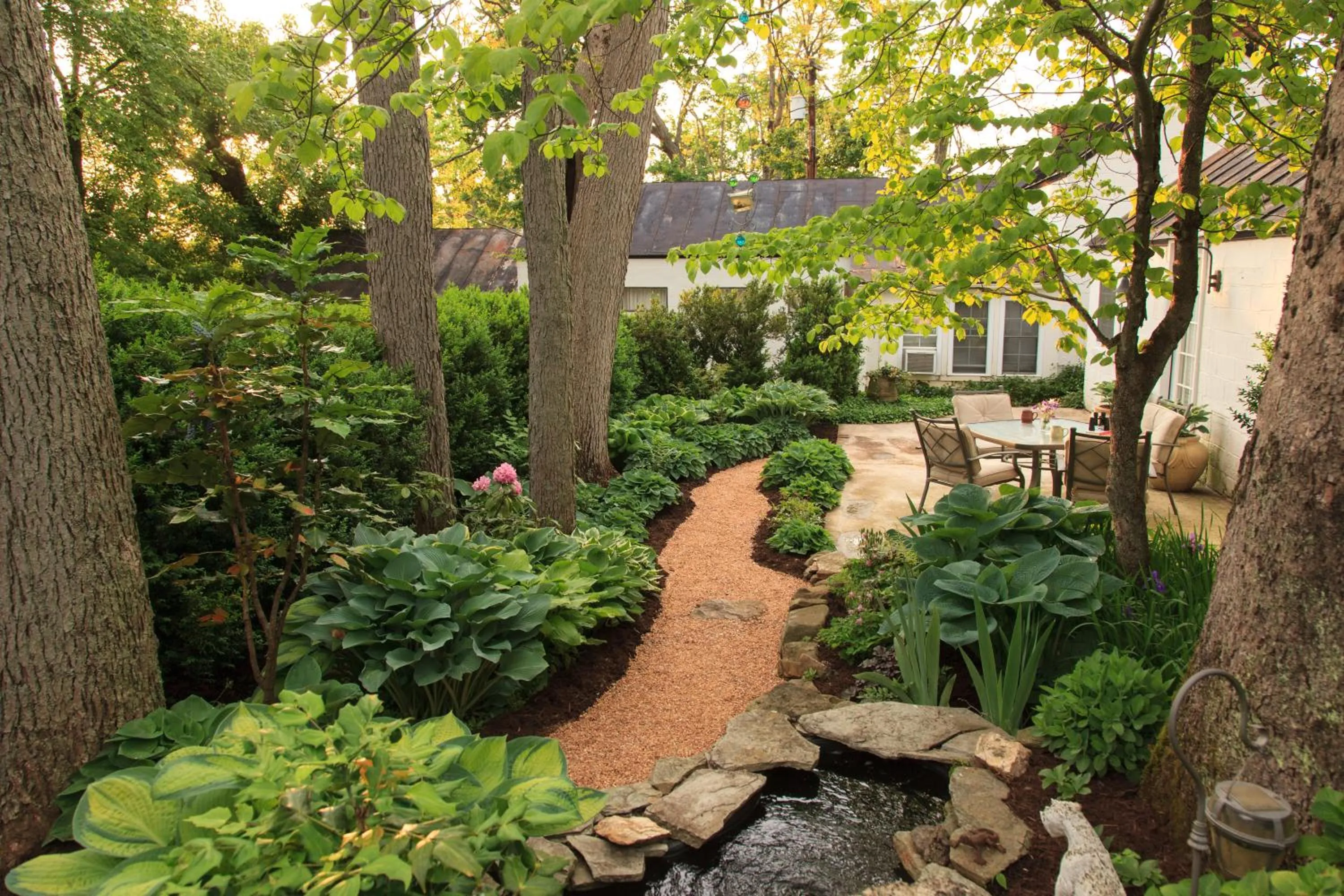 Garden in The Inn & Tavern at Meander