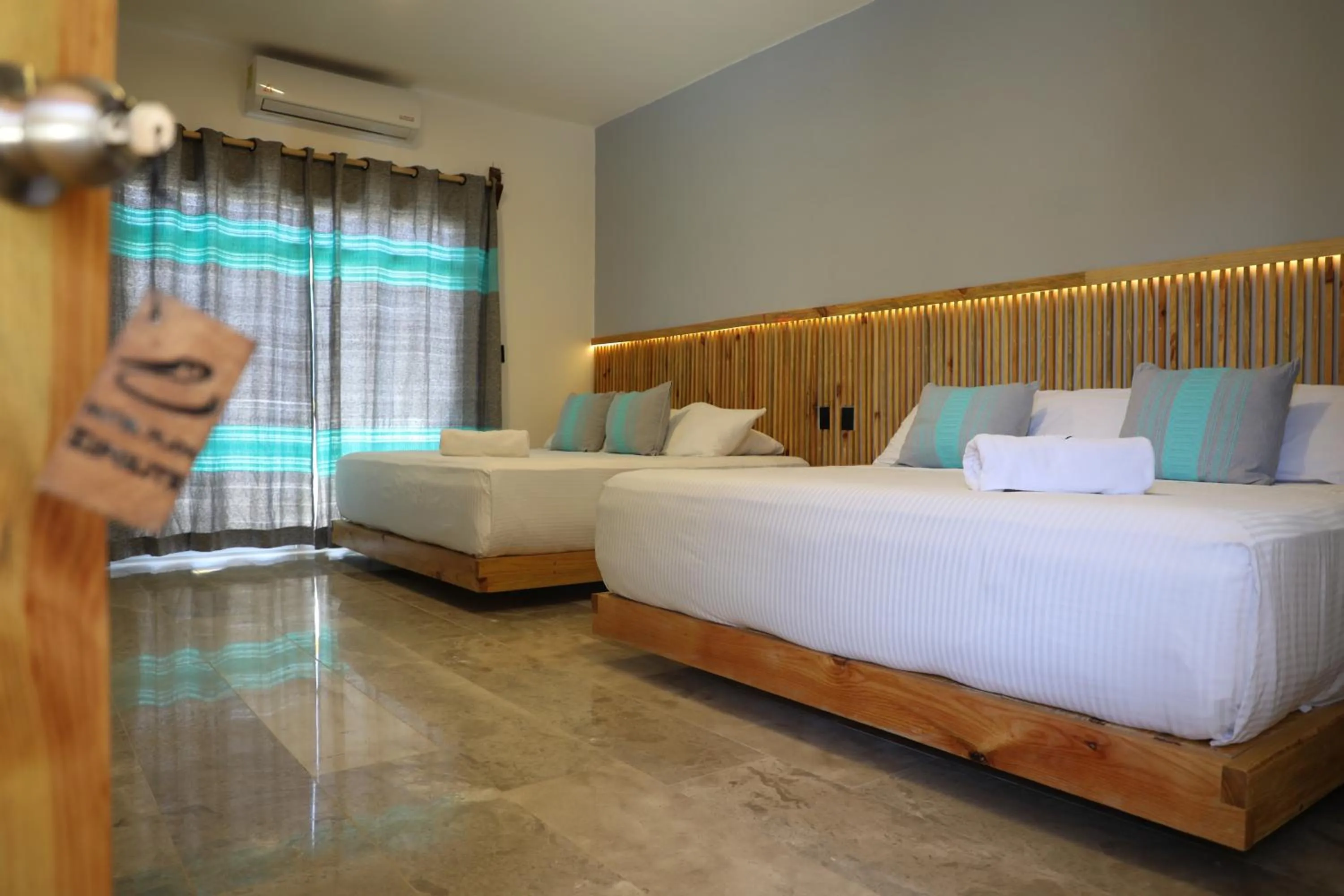 Bedroom, Bed in Hotel Playa Zipolite