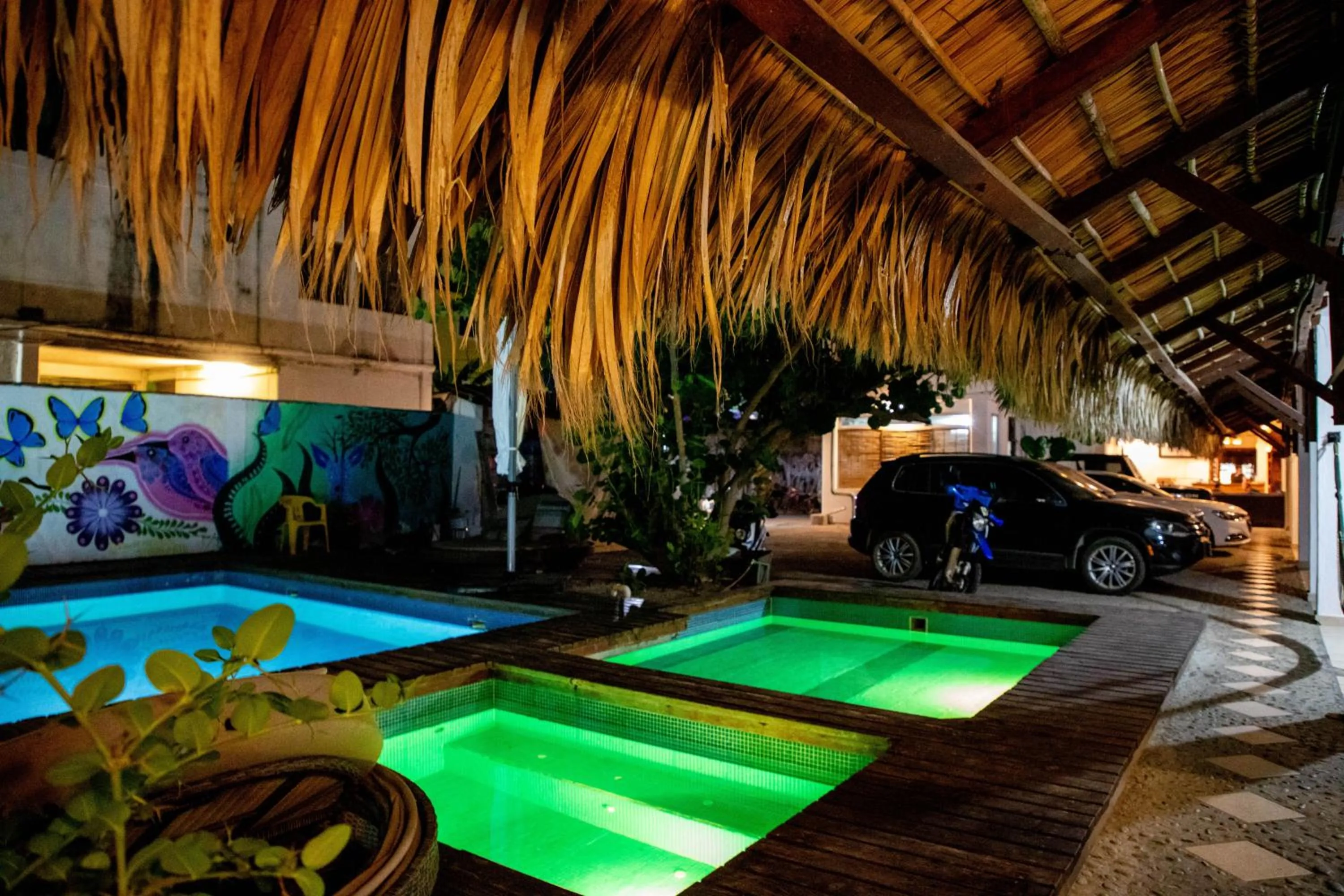 Swimming pool in Hotel Playa Zipolite