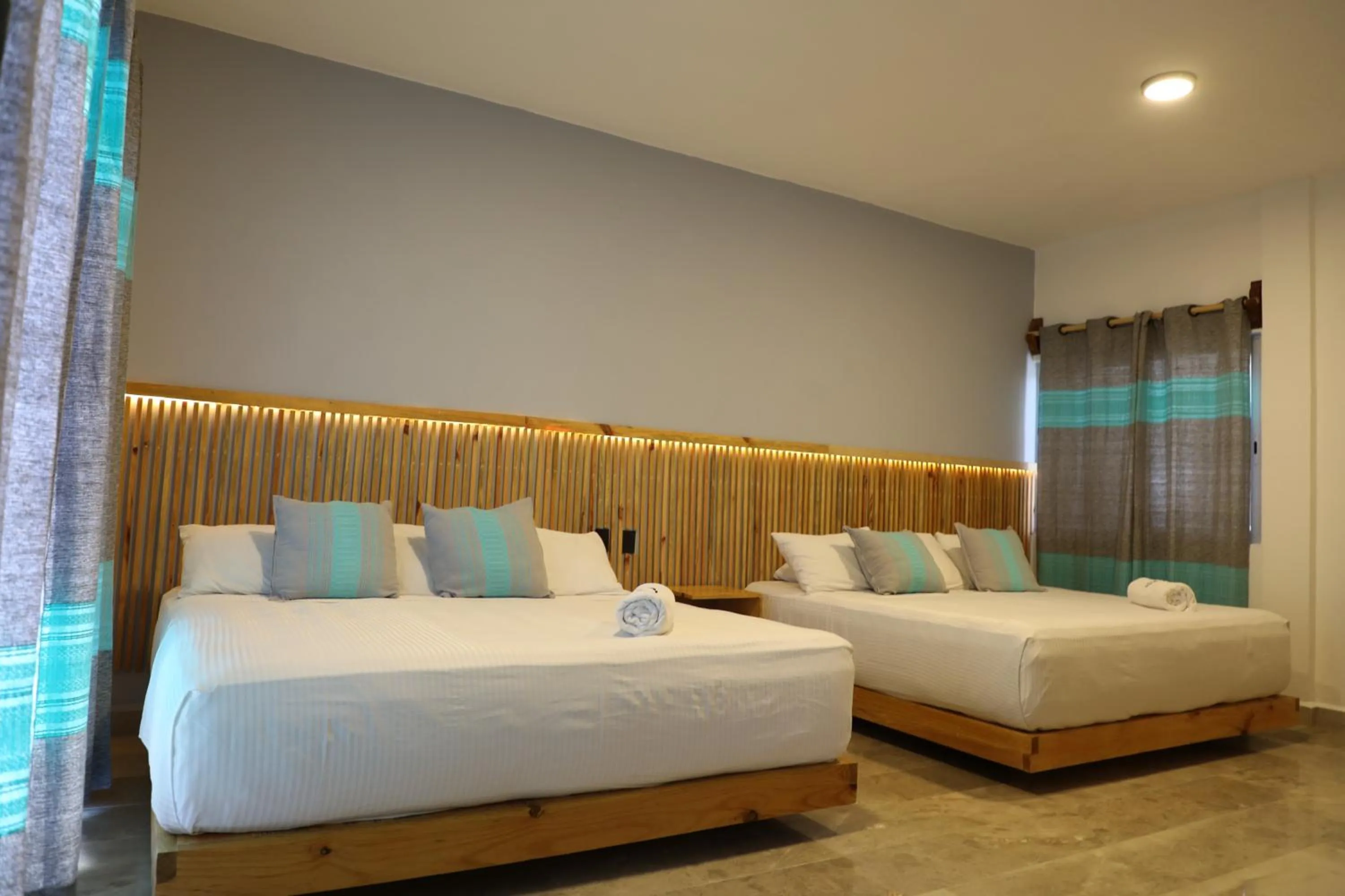 Bedroom, Bed in Hotel Playa Zipolite