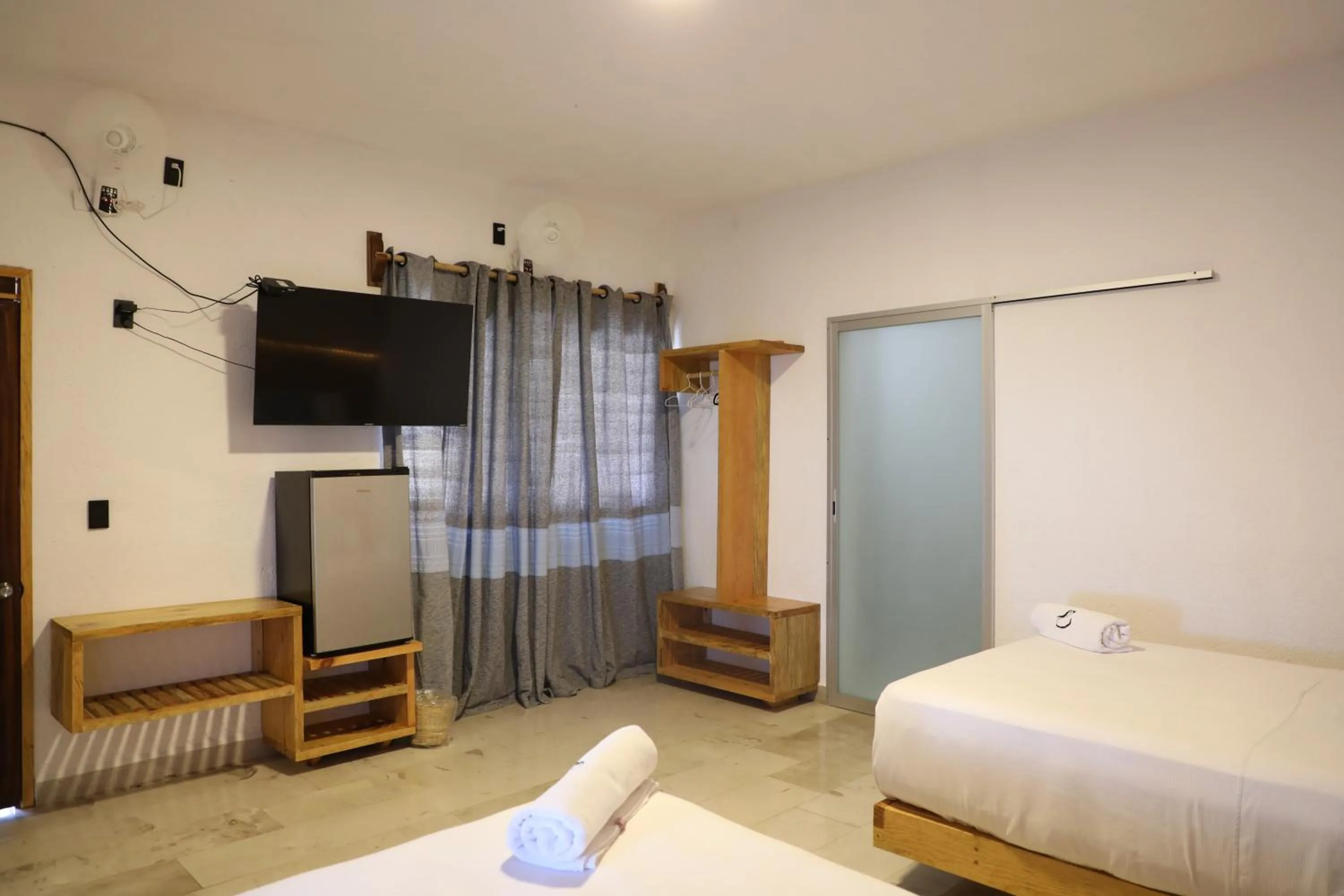 Bedroom, Bed in Hotel Playa Zipolite