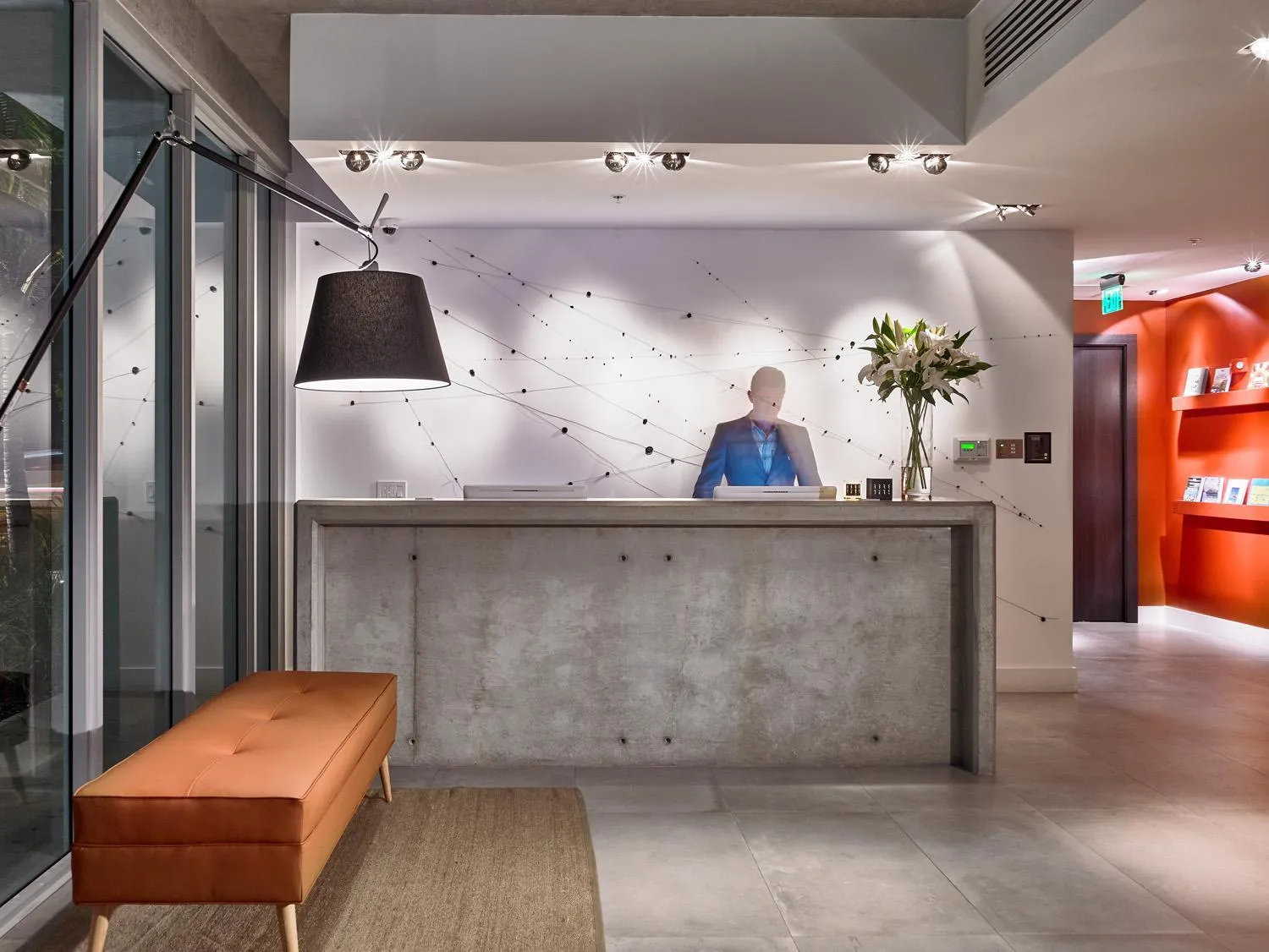 Lobby or reception in ABAE Hotel by Eskape Collection