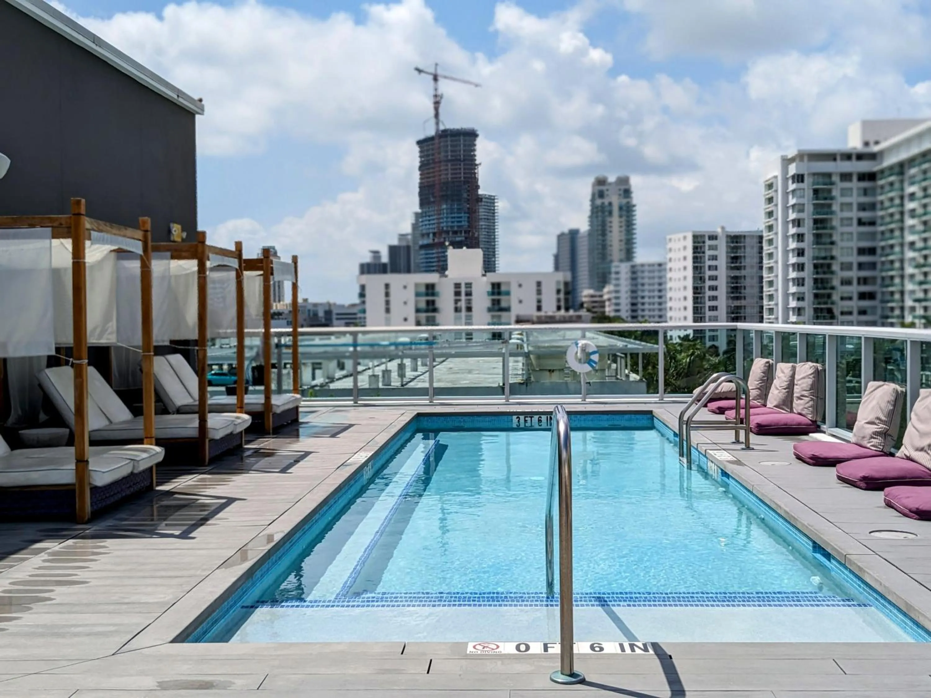 Pool view in ABAE Hotel by Eskape Collection