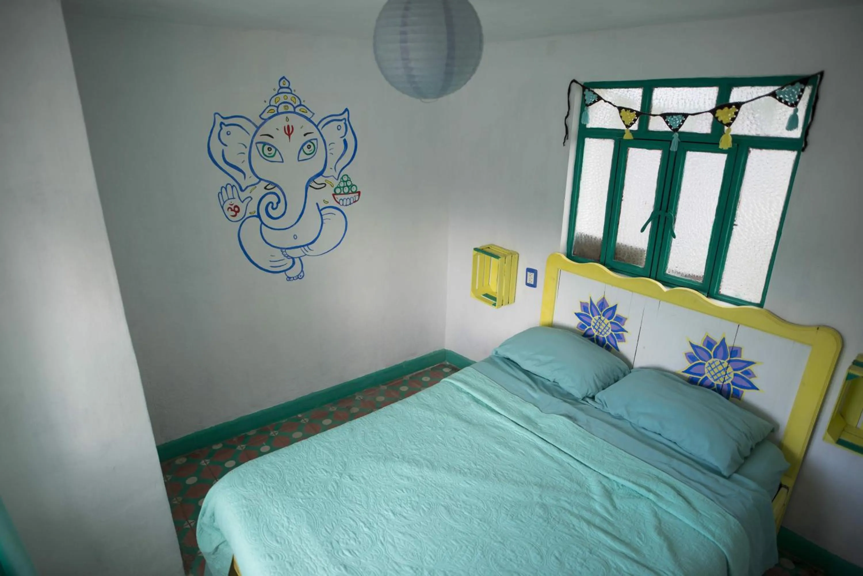 Bed in Hostal La Isla
