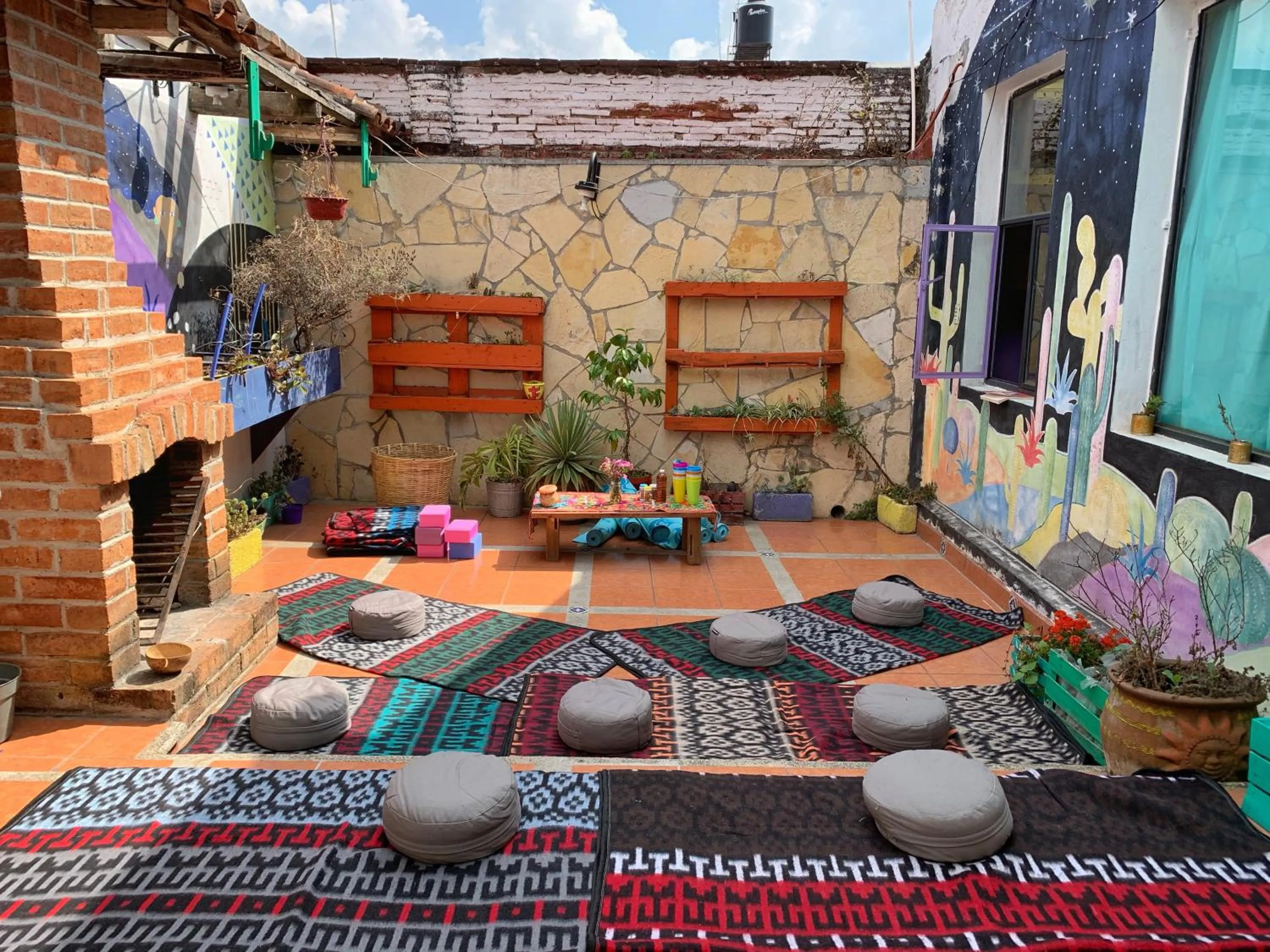 Balcony/Terrace in Hostal La Isla