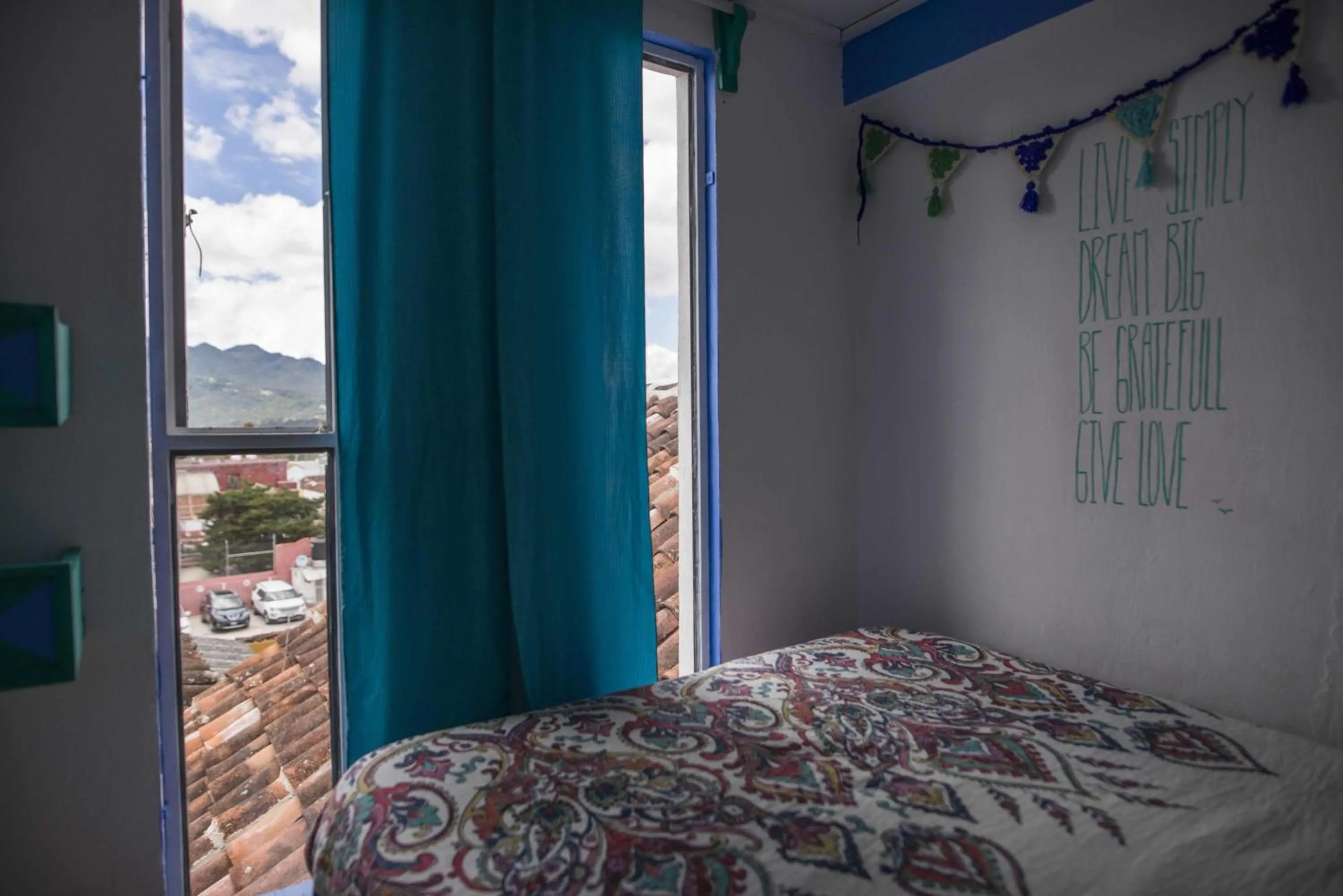 Bed in Hostal La Isla