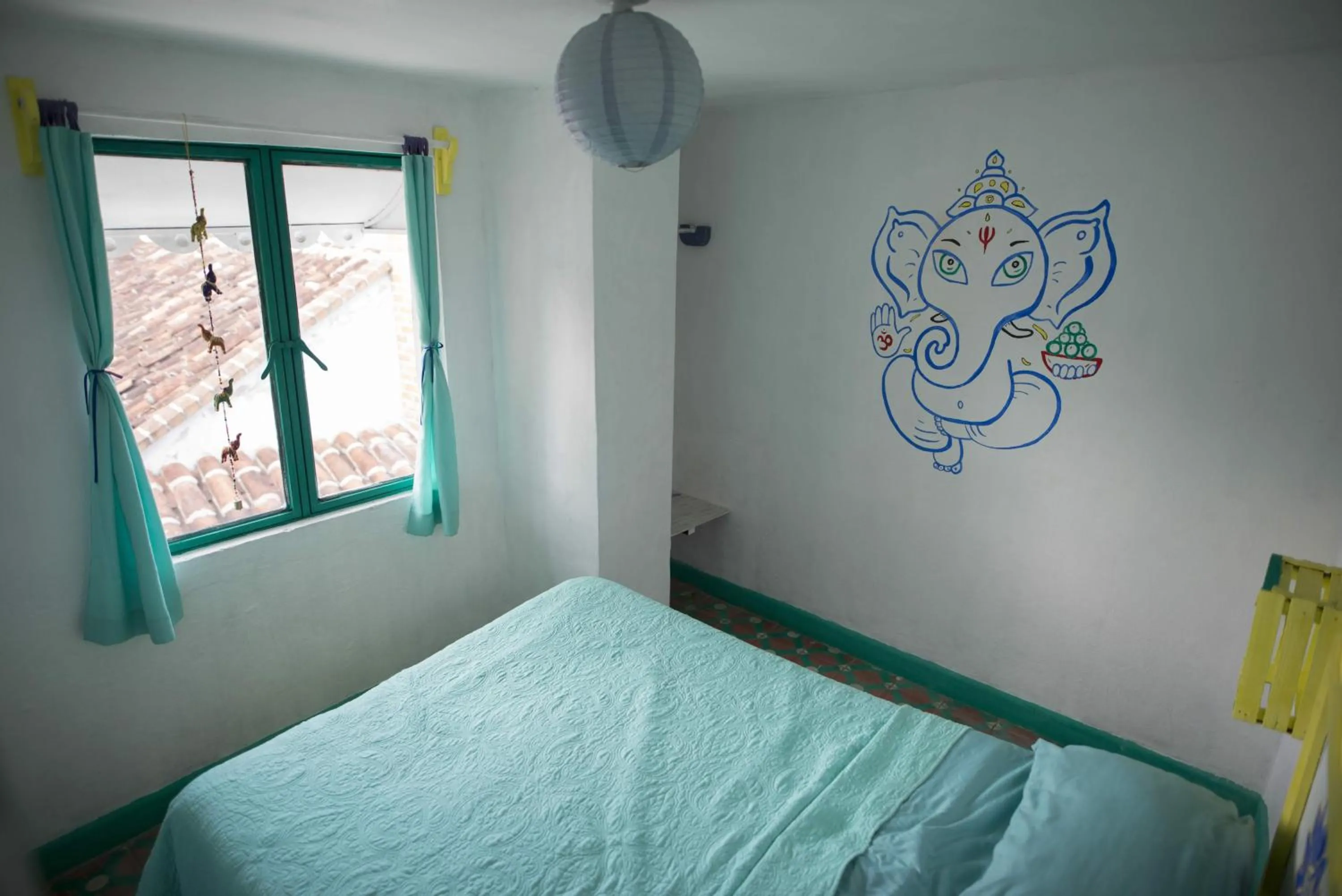 Bed in Hostal La Isla