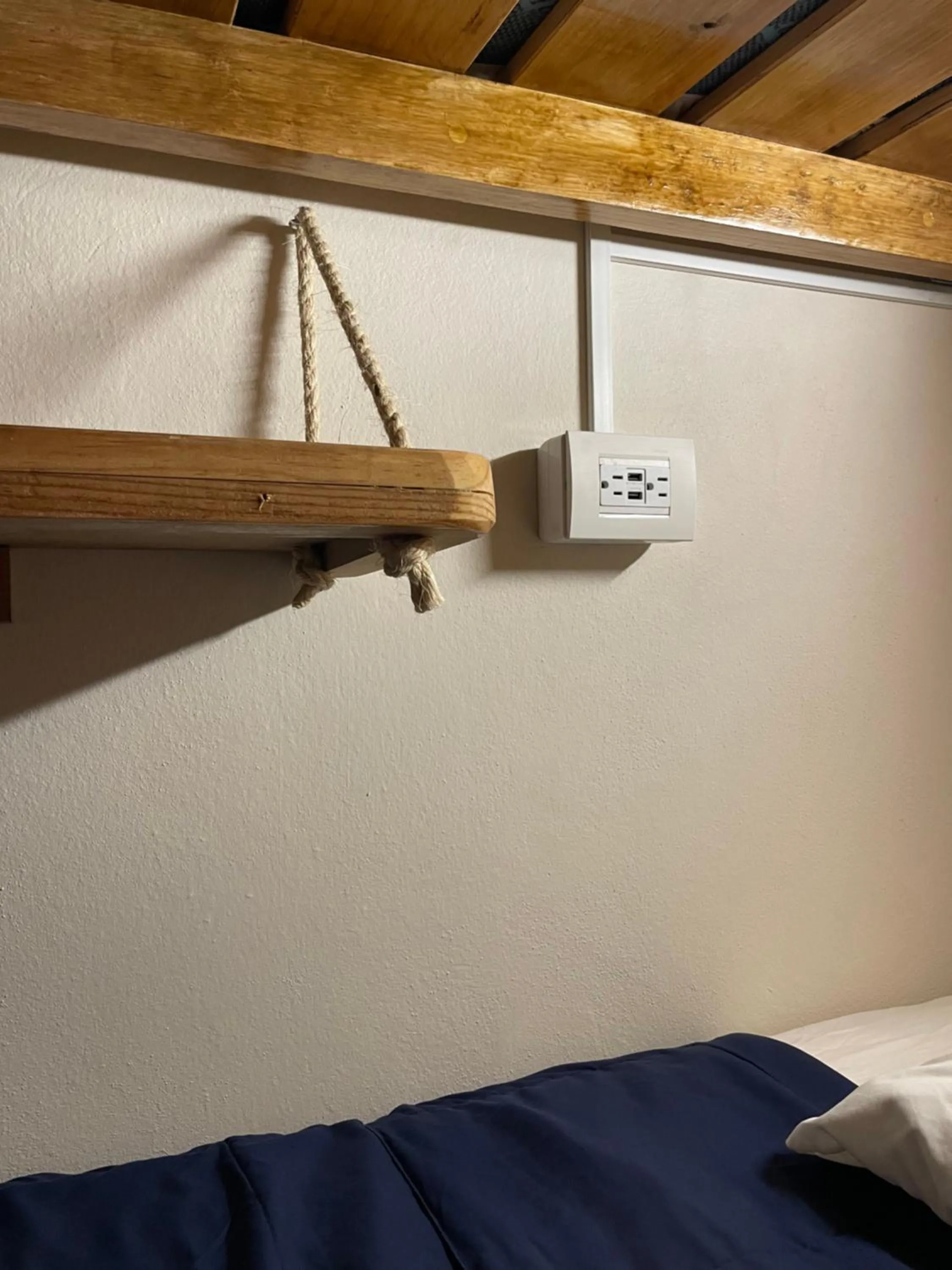 Bed in Hostal La Isla
