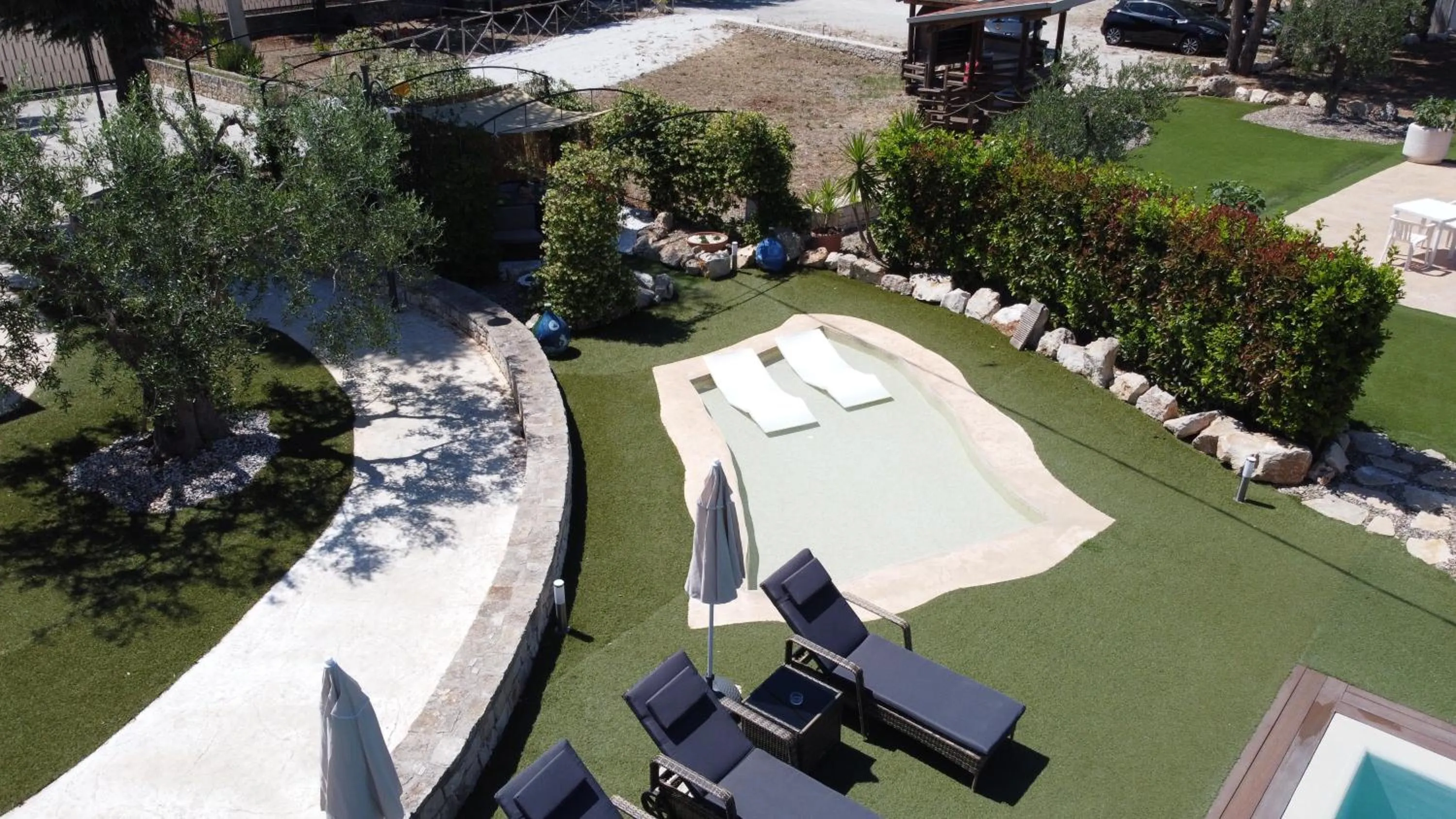 Pool view in La linea dell'orizzonte