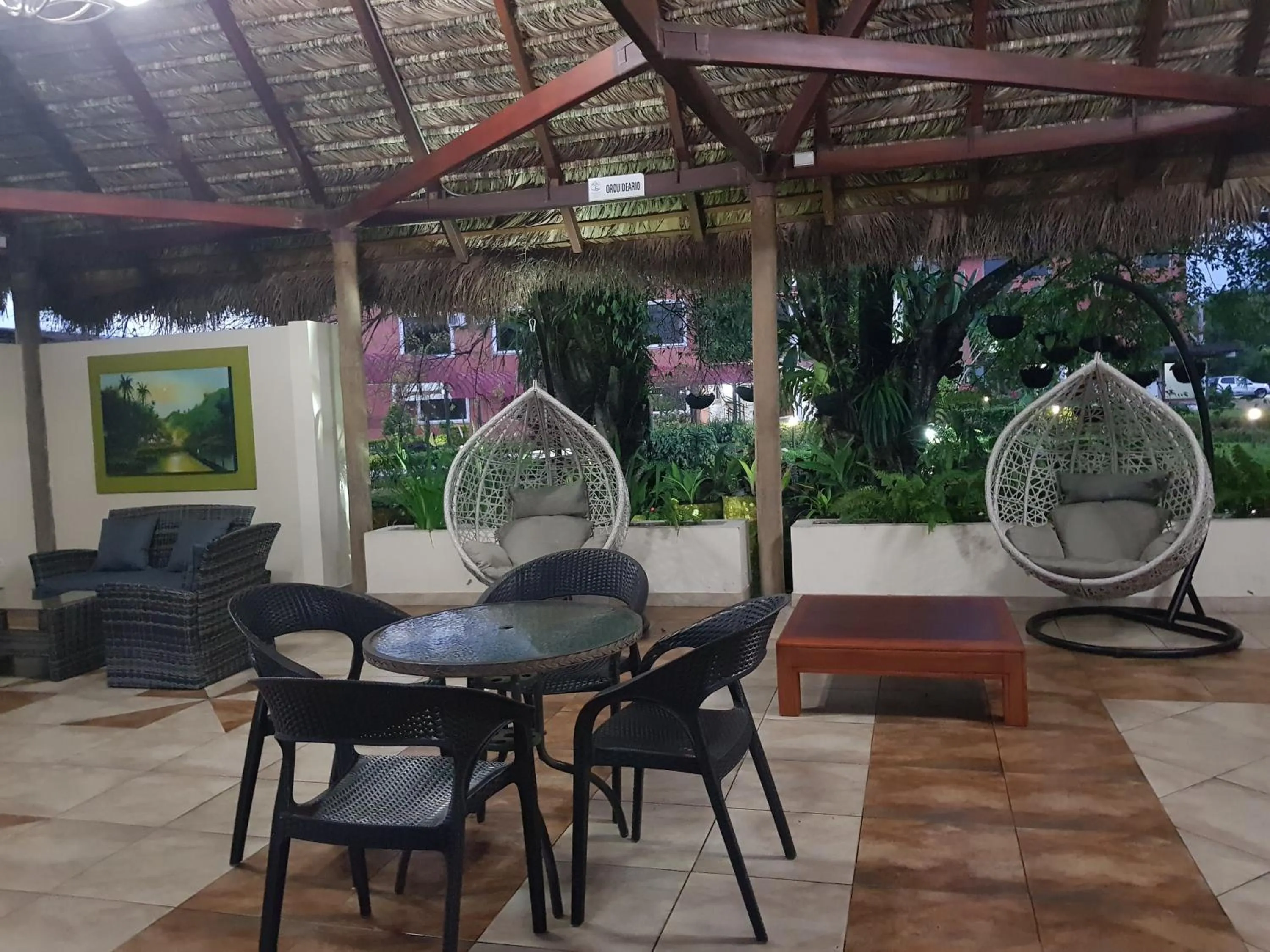 Seating area in Gran Hotel De Lago - Lago Agrio