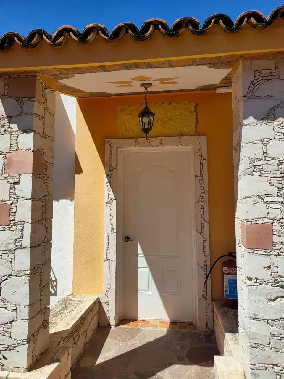 Facade/entrance in La Casona Minera Facade/entrance in La Casona Minera