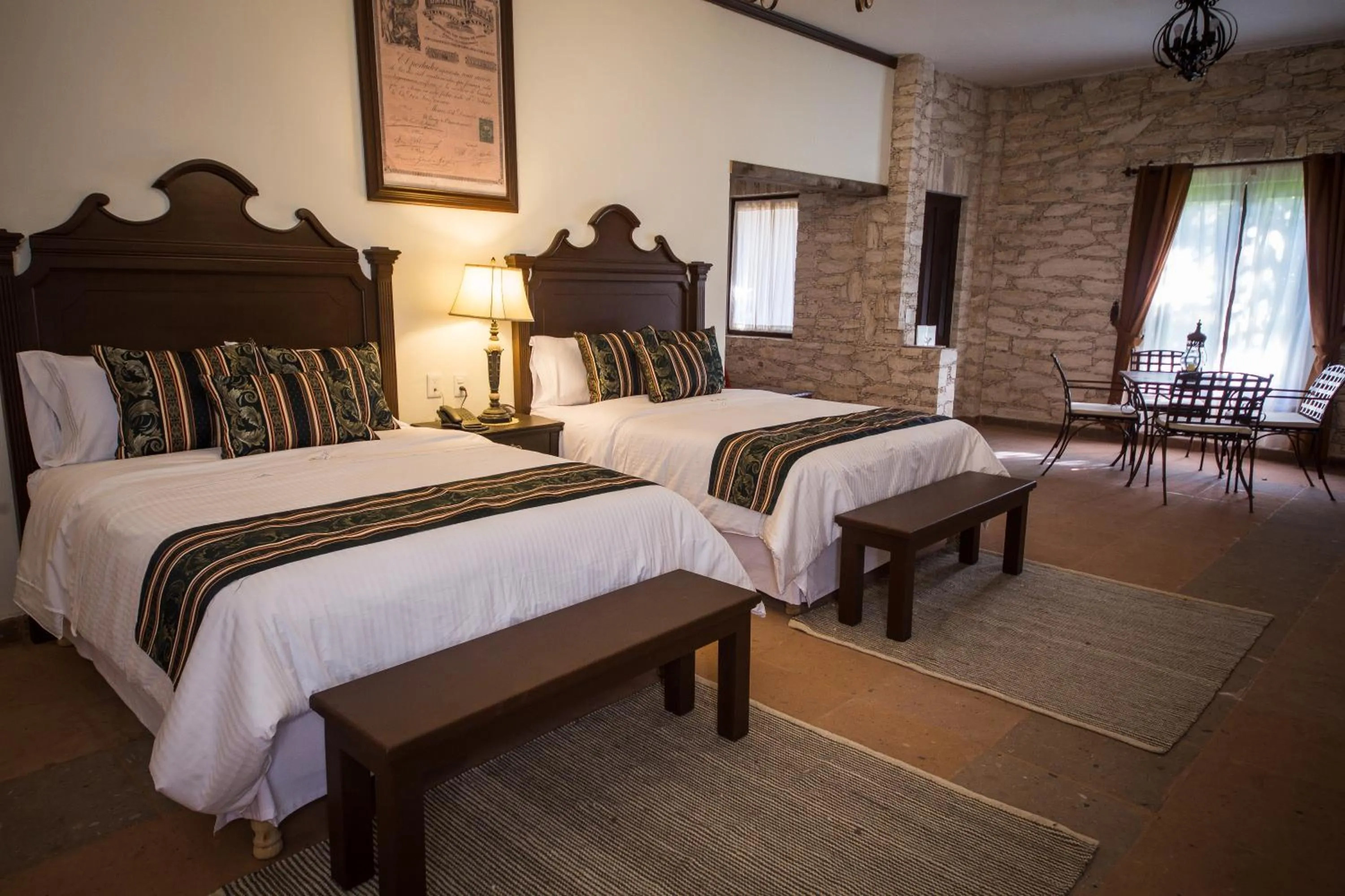 Bed in La Casona Minera