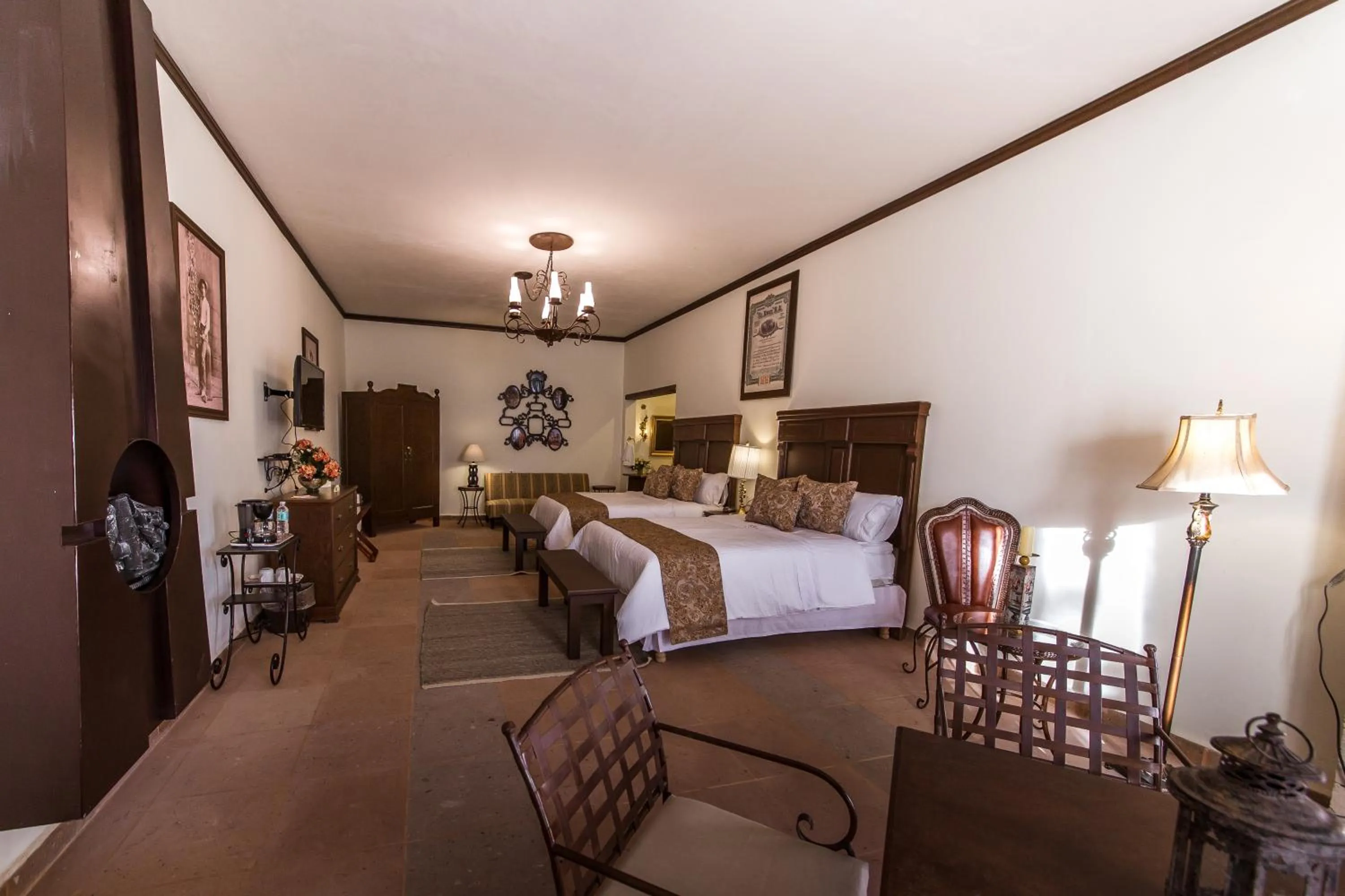 Bed in La Casona Minera