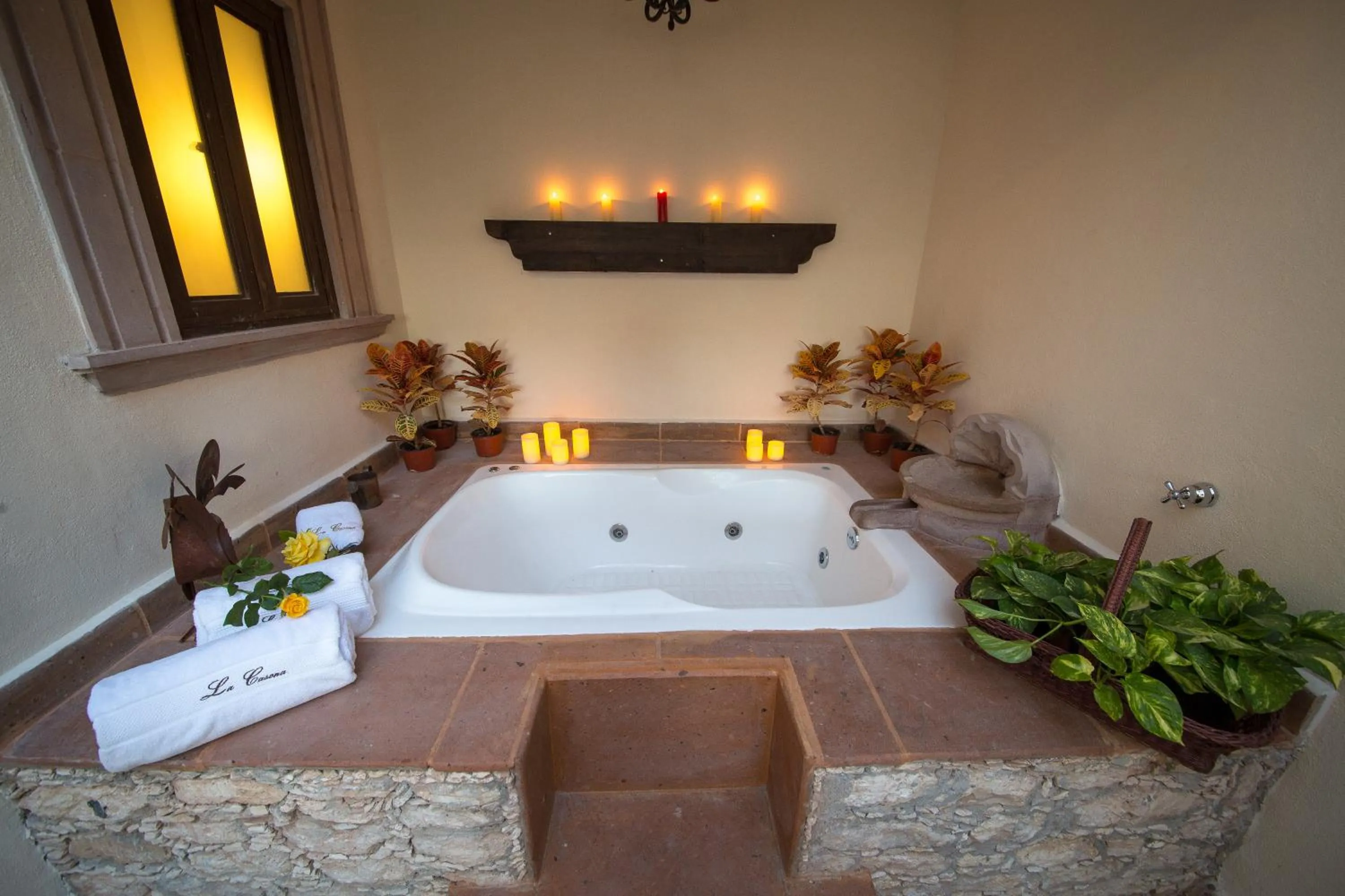 Shower in La Casona Minera