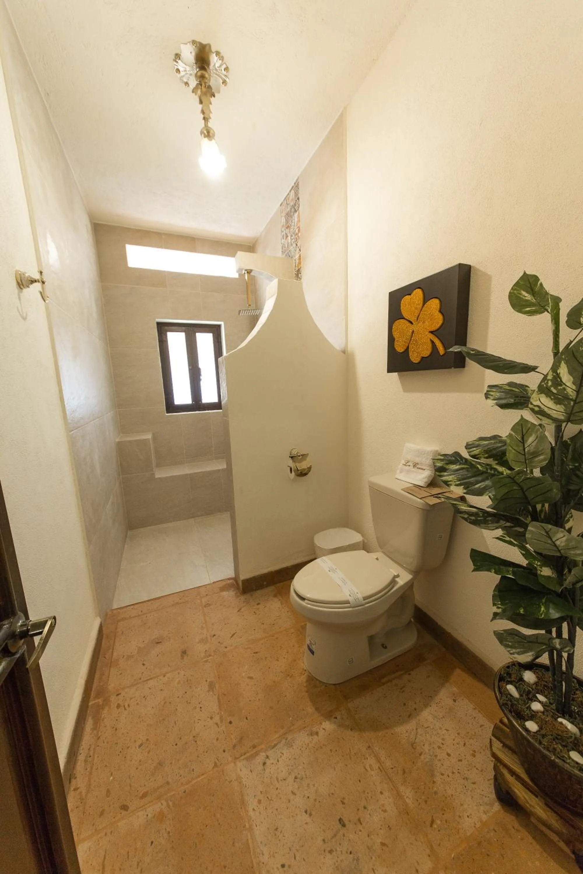 Shower in La Casona Minera