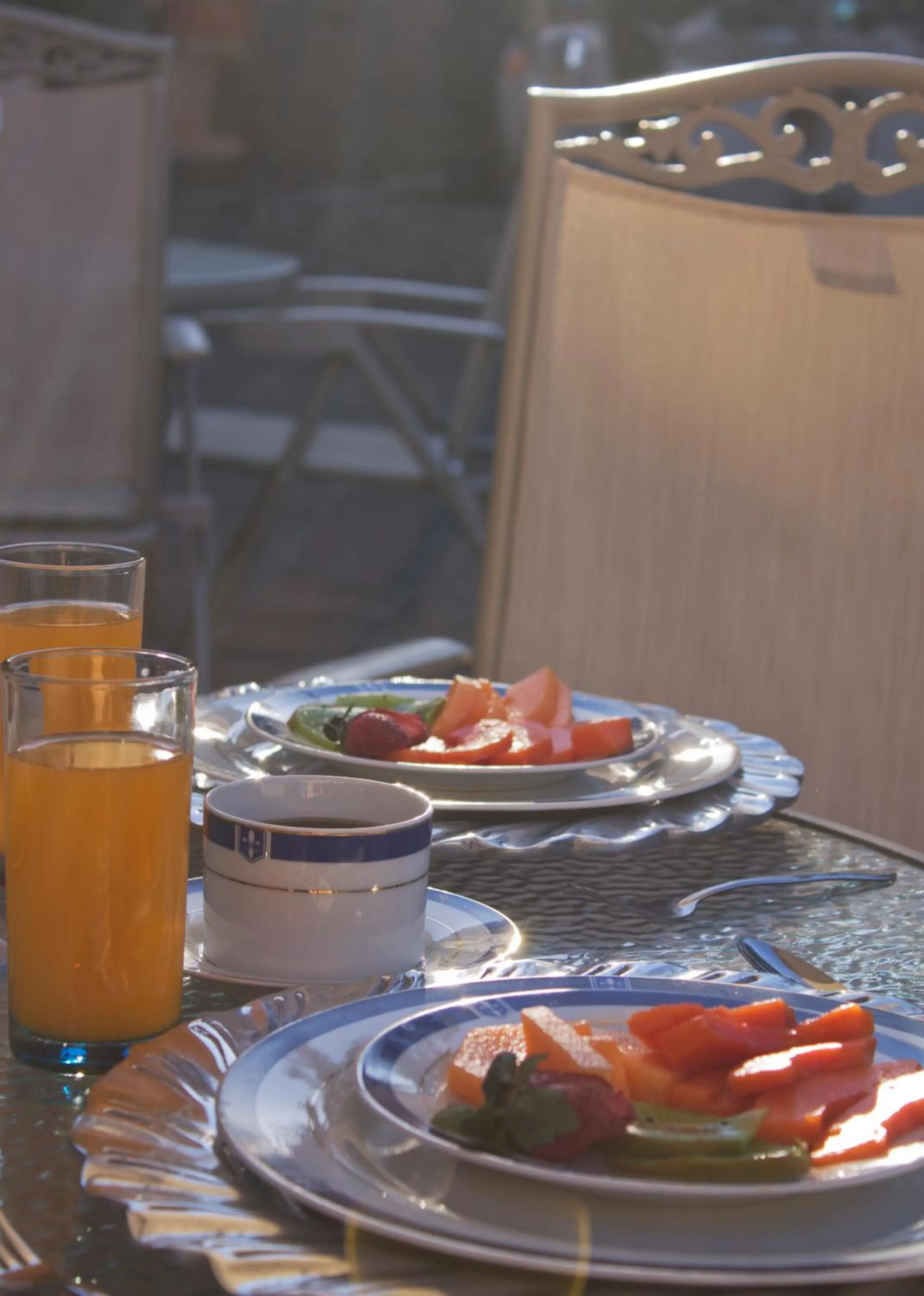 Patio in La Casona Minera
