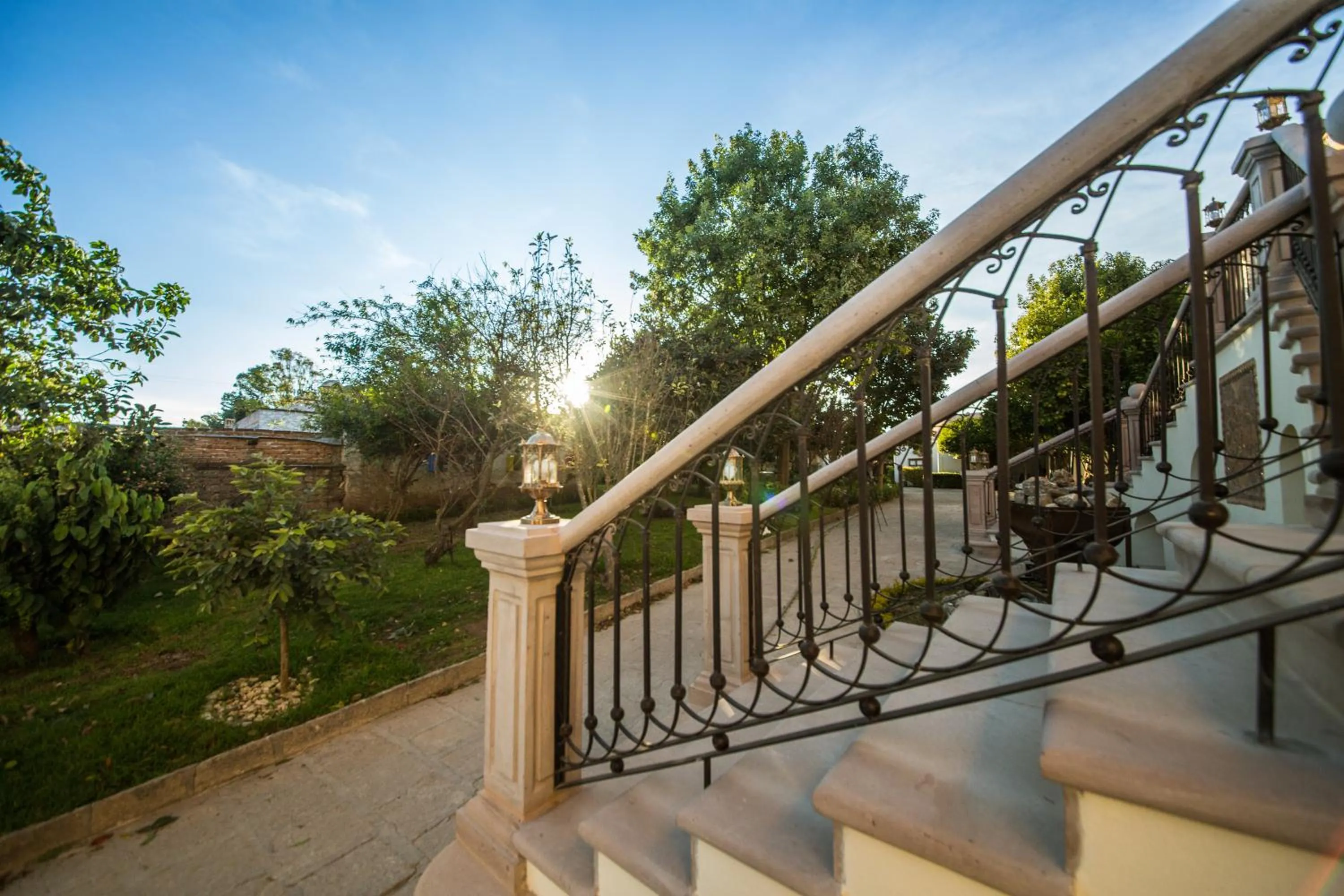 Garden in La Casona Minera