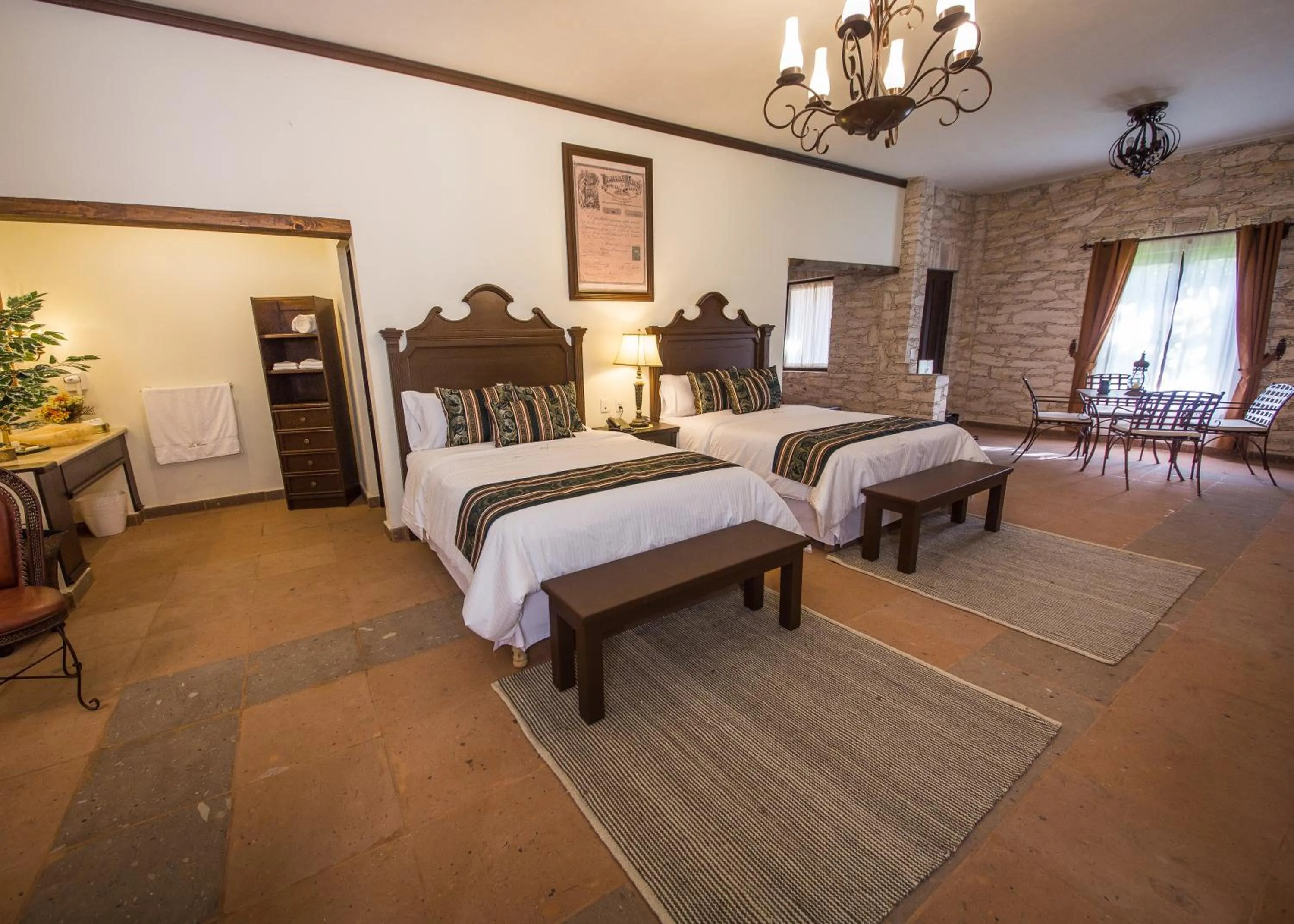 Bed in La Casona Minera