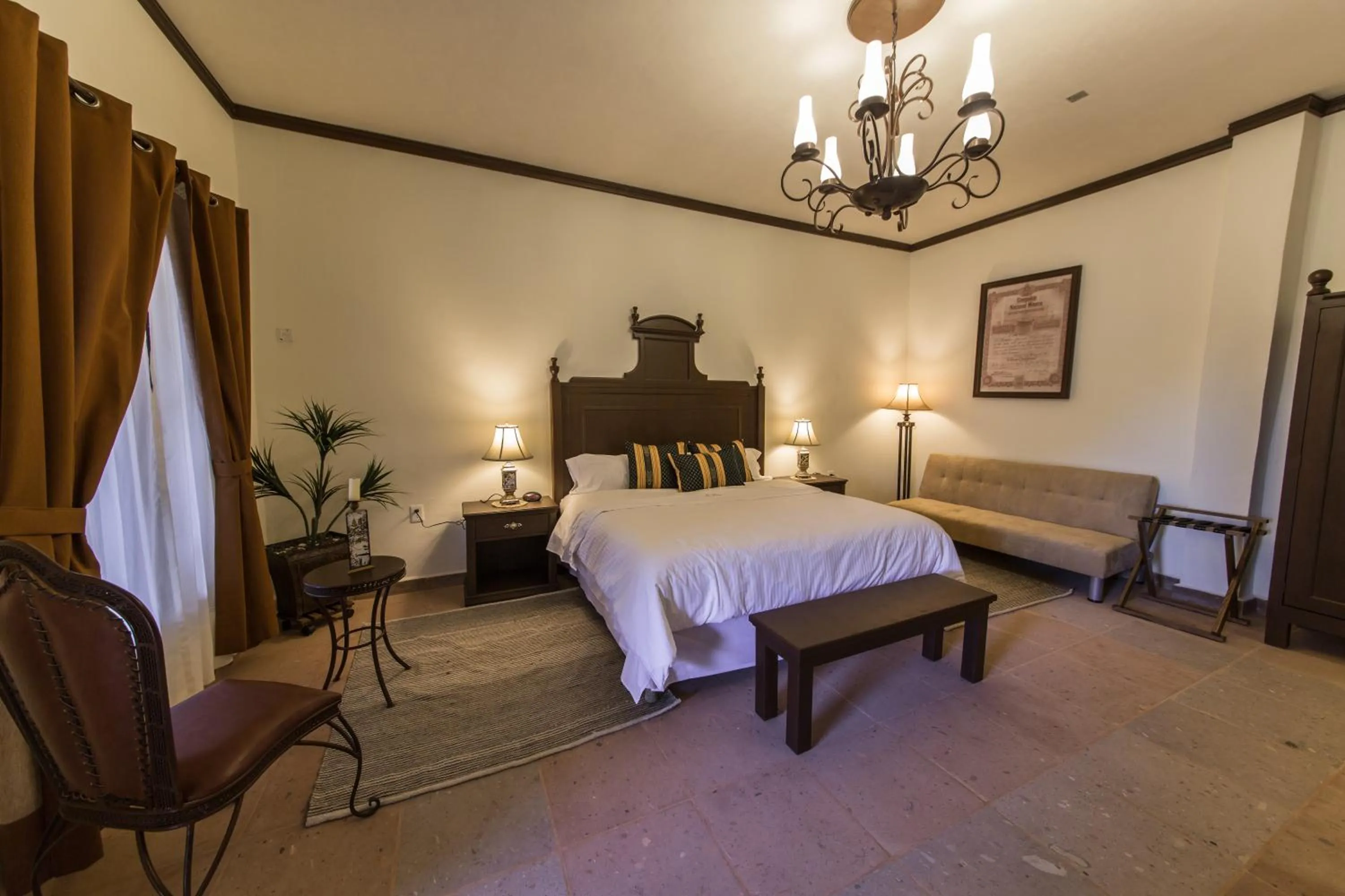 Bed in La Casona Minera