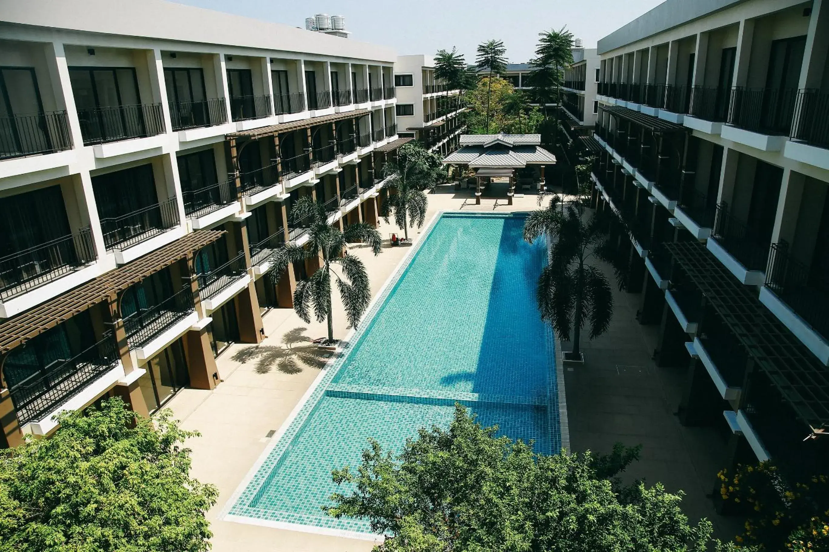 Pool View in Summer Tree Hotel