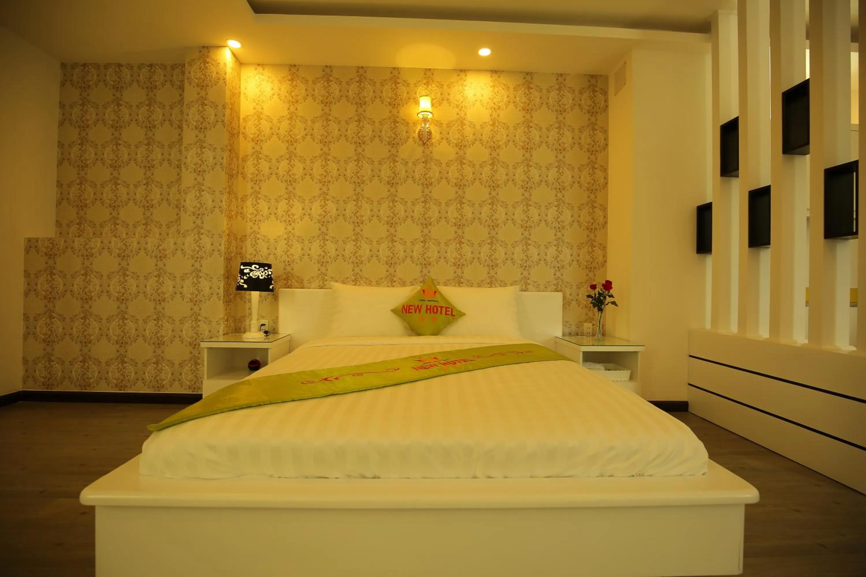 Bed in New Hotel & Apartment