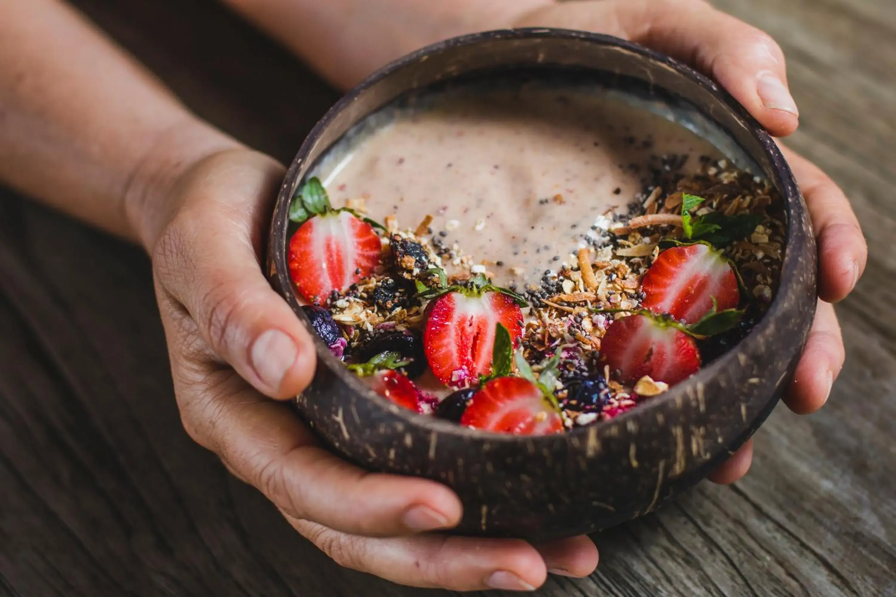 Food close-up in Vision Villa Resort Food close-up in Vision Villa Resort