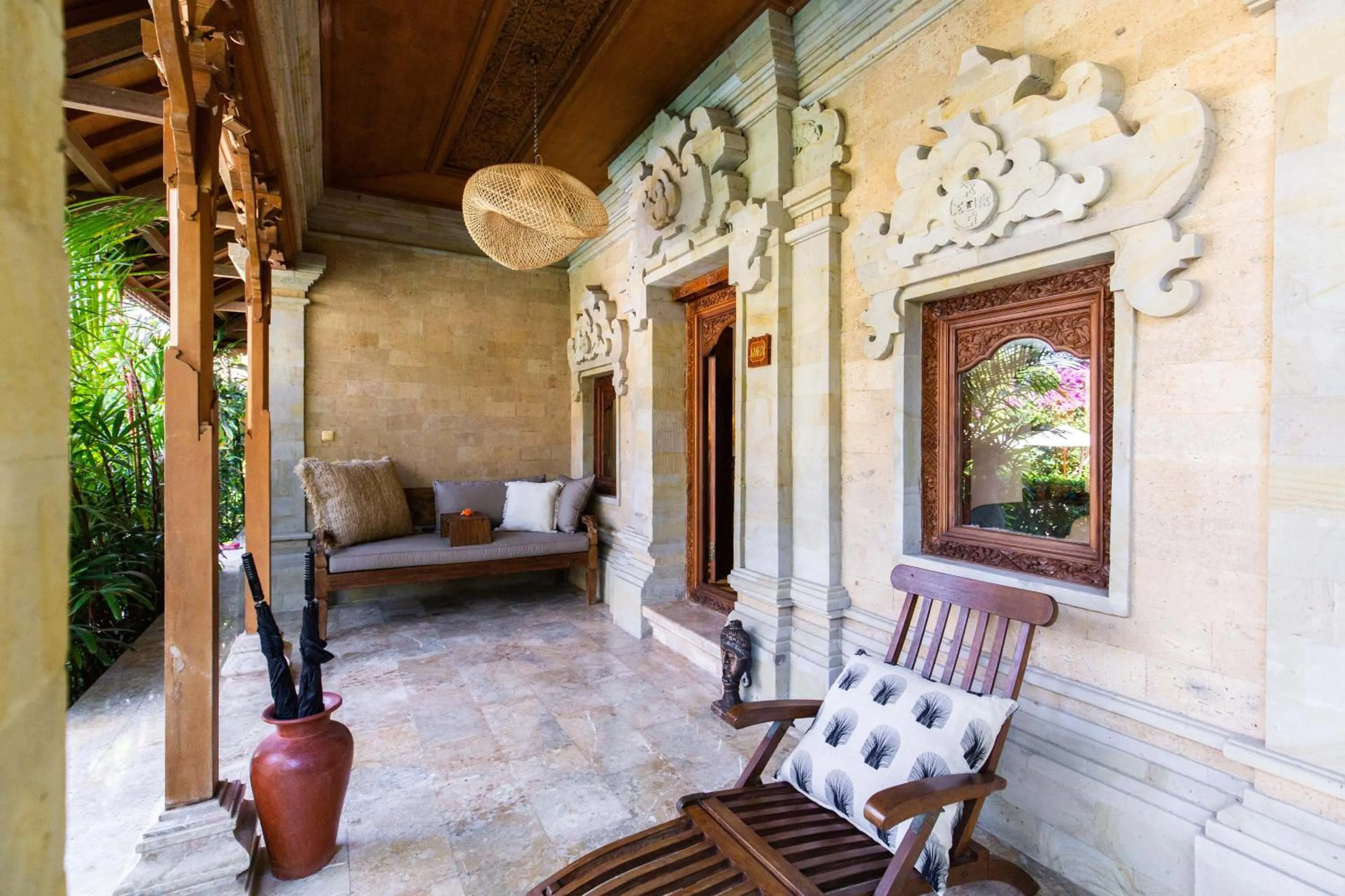 Patio in Vision Villa Resort