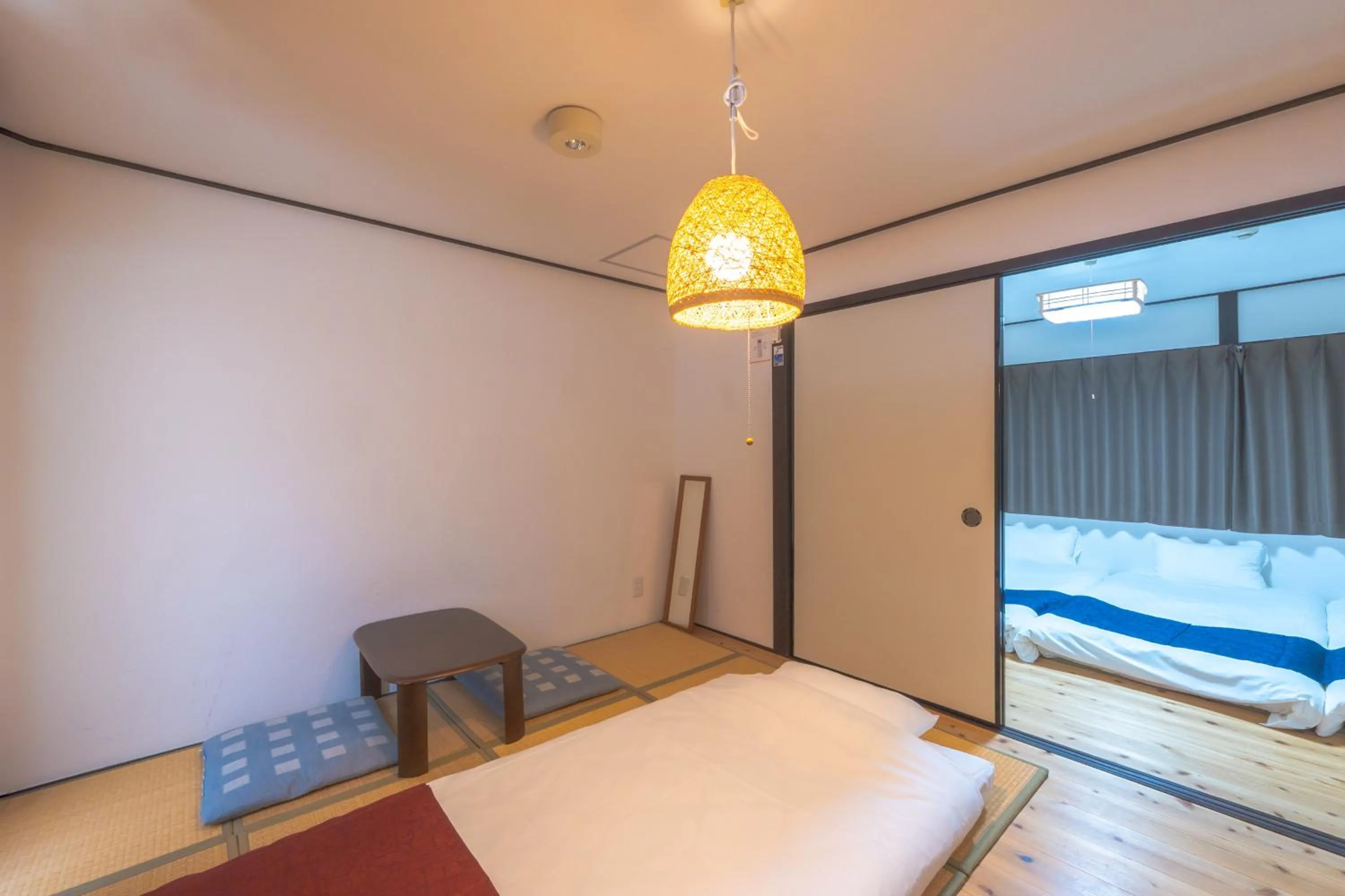 Bedroom, Bed in Guest house Connection Karasuma Gojo