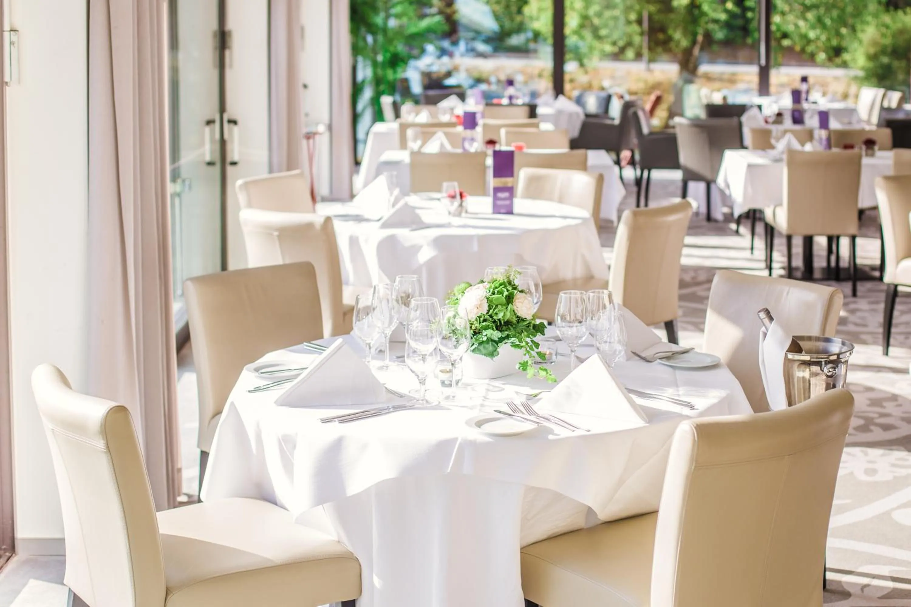 Restaurant/places to eat in Parc Hotel Alvisse