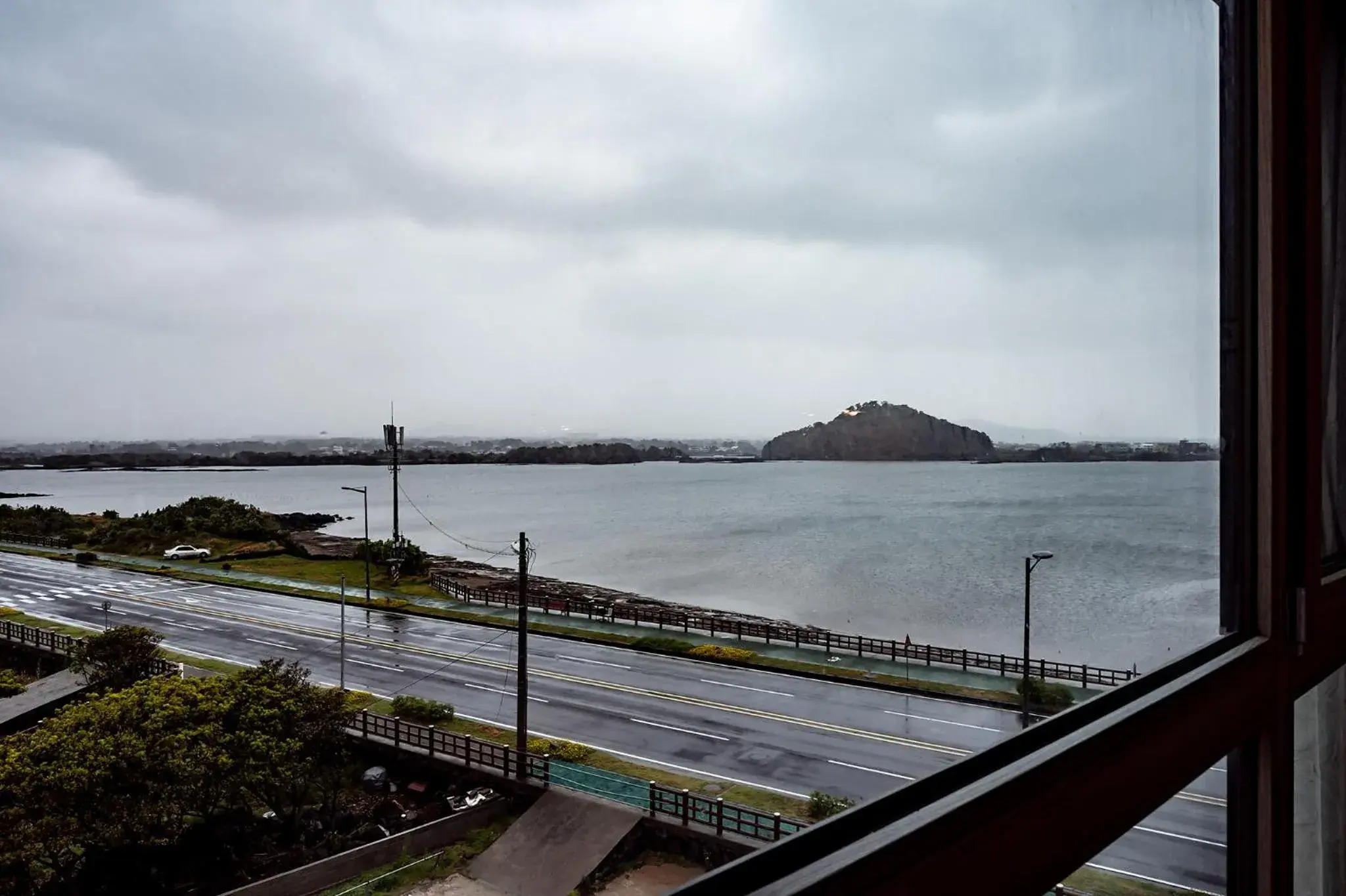 Sea view in Sunrise Hotel Seongsan Sea view in Sunrise Hotel Seongsan