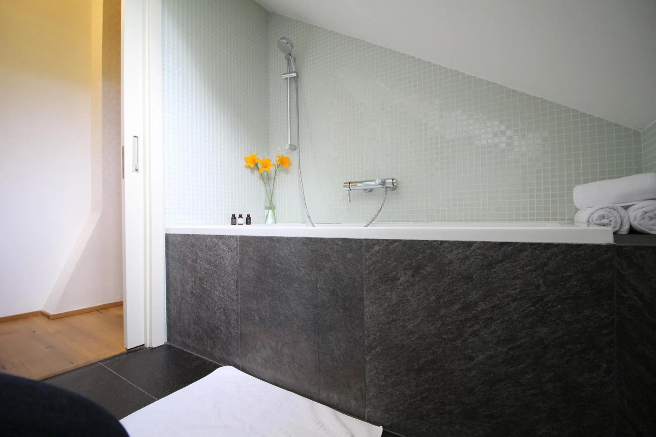 Bathroom in Hotel Panství Dlouhá Lhota