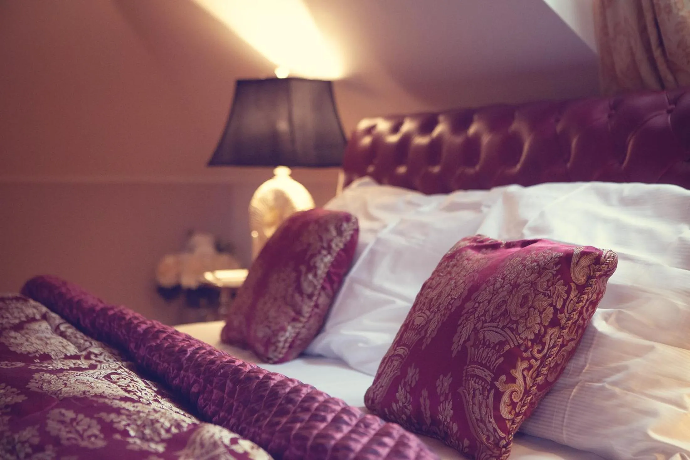 Bed in Hotel Panství Dlouhá Lhota