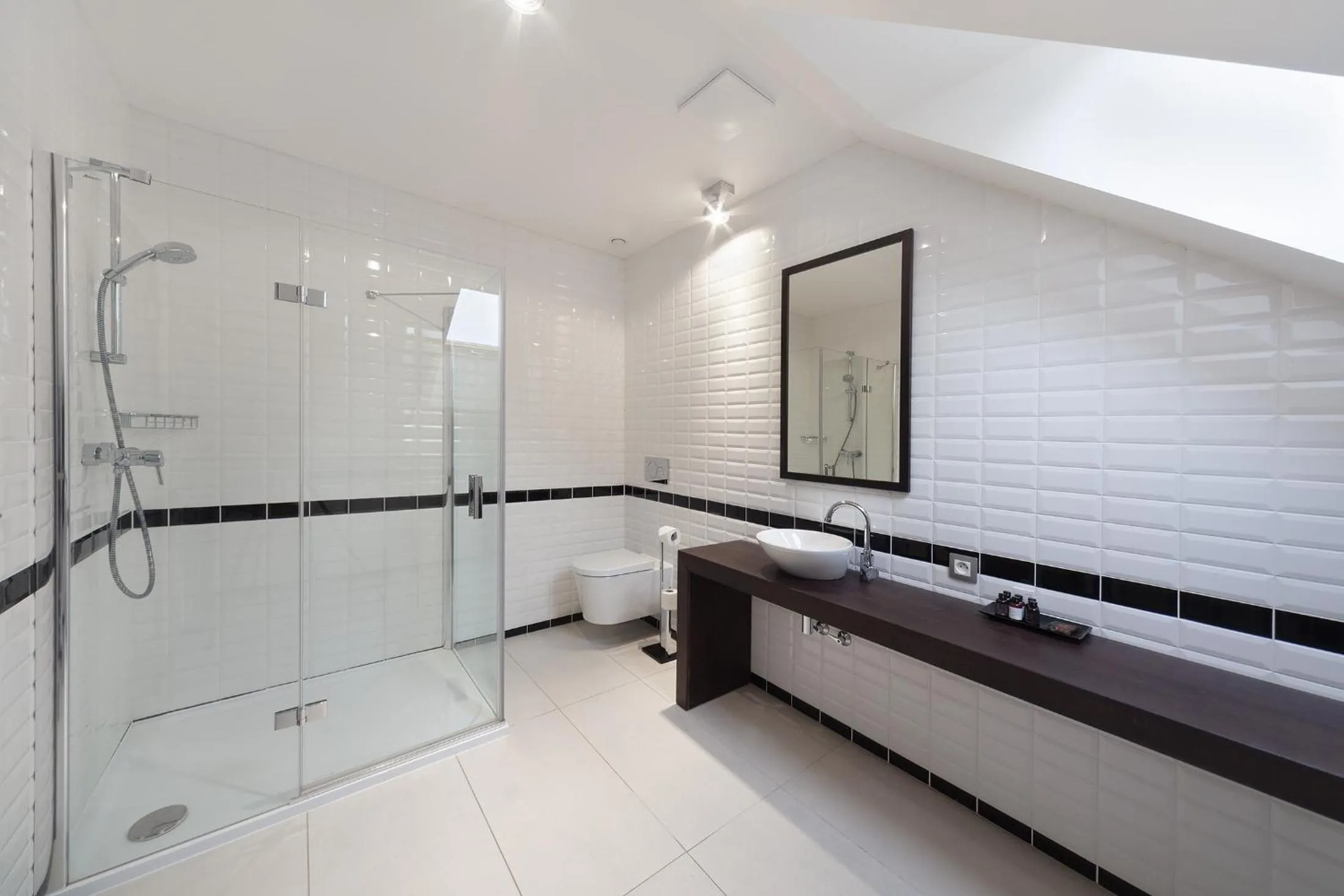 Bathroom in Hotel Panství Dlouhá Lhota