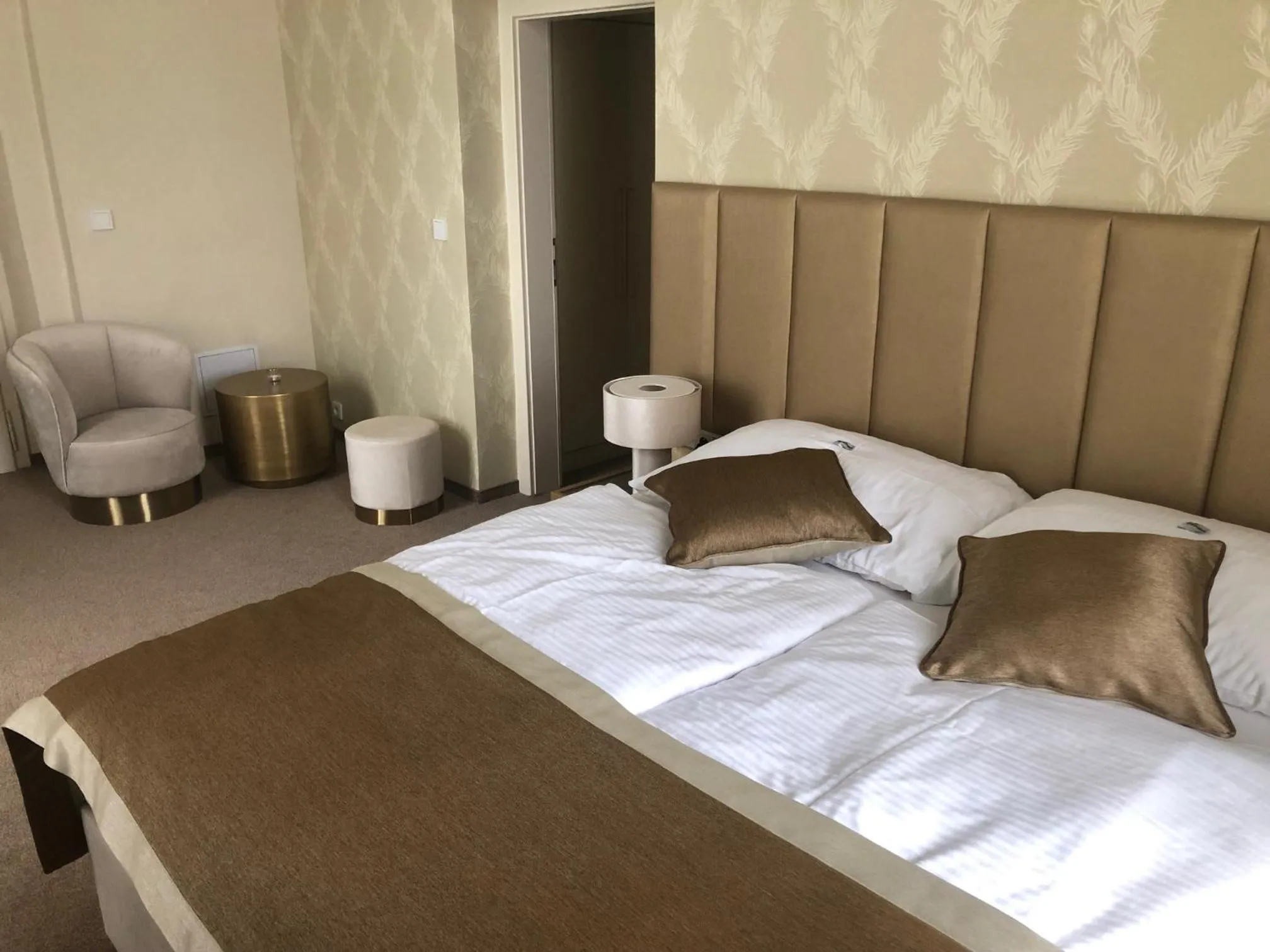 Bed in Hotel Panství Dlouhá Lhota