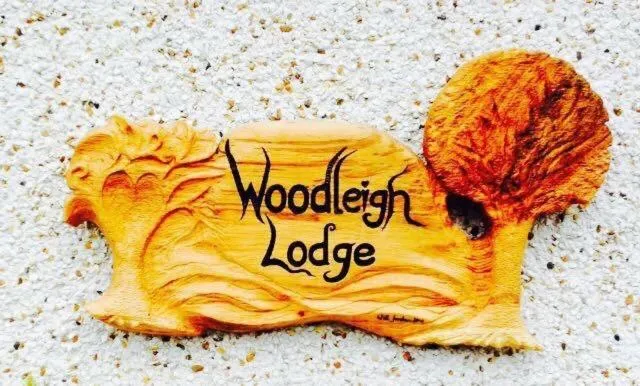Logo/Certificate/Sign in Woodleigh Lodge