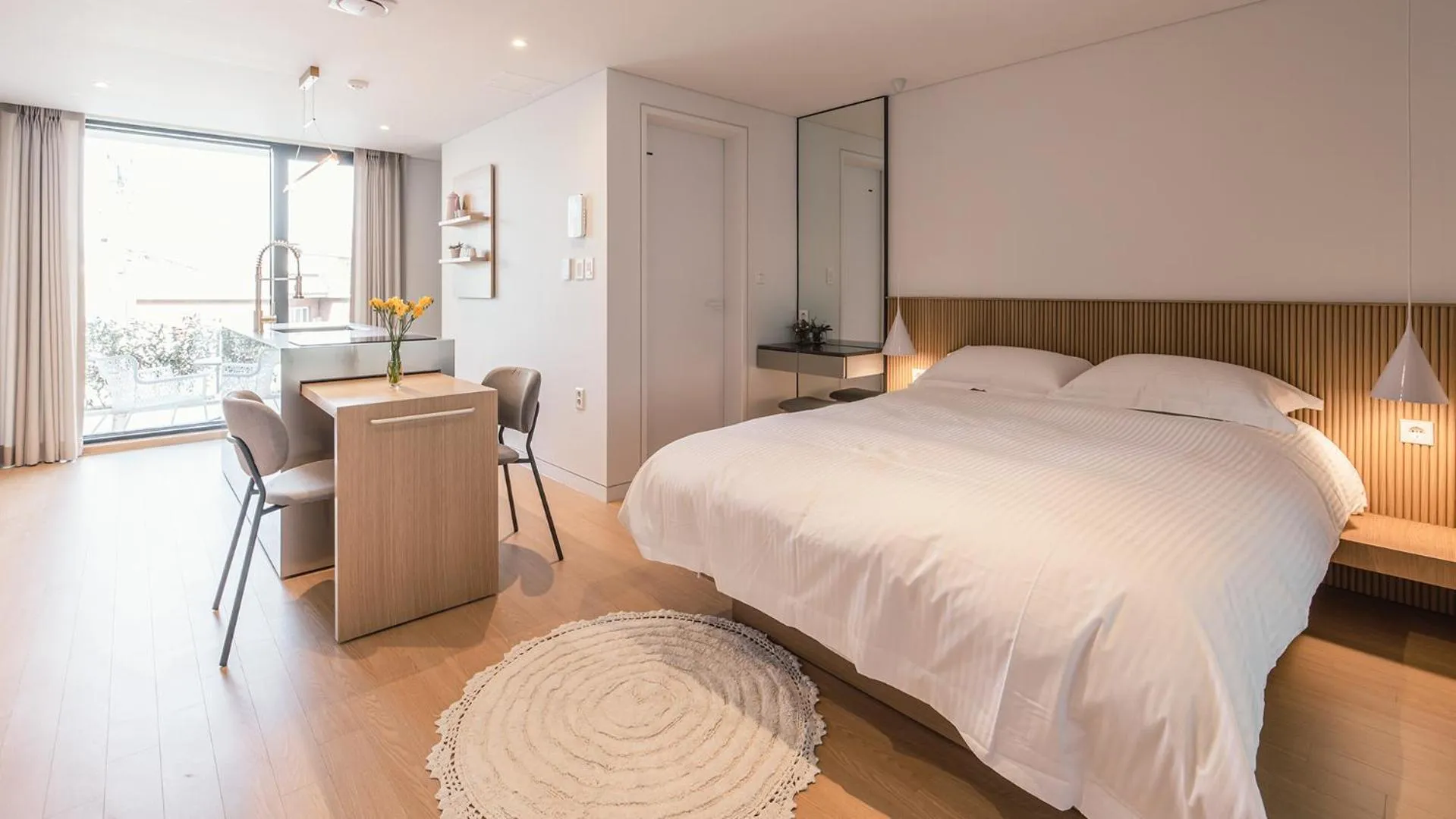 Bed in Albescent Poolvilla