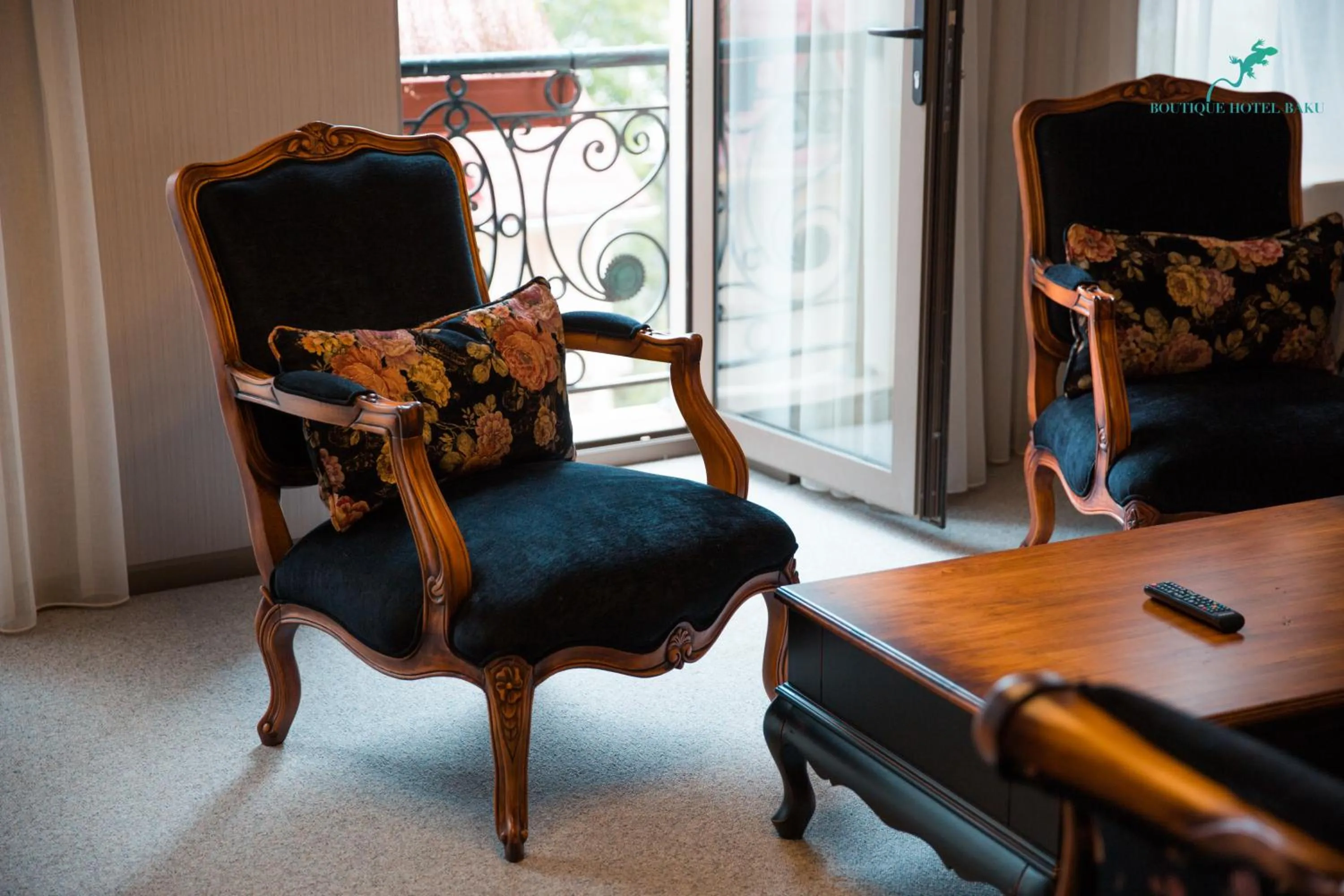 Seating area in Boutique Hotel Baku