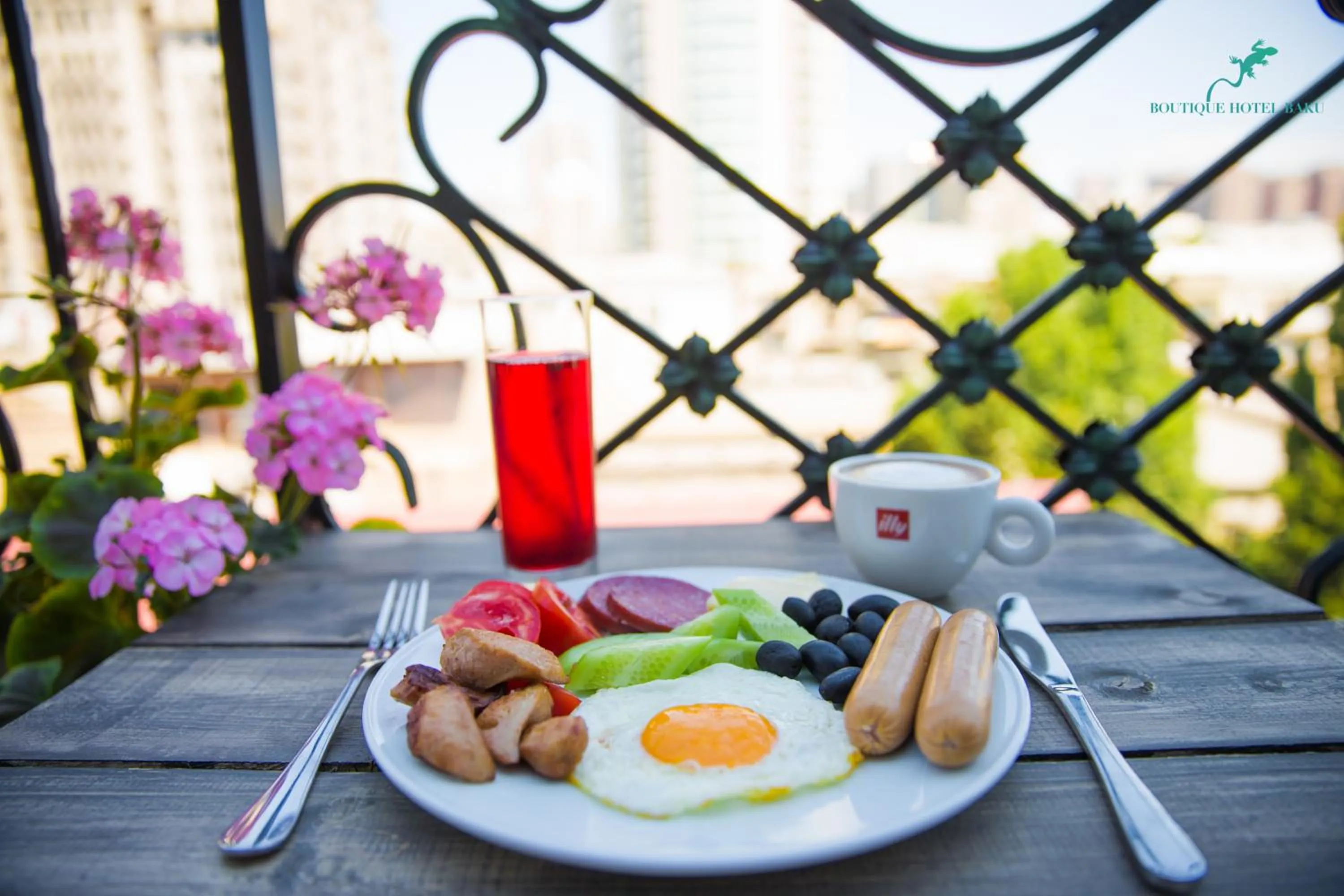 Breakfast in Boutique Hotel Baku