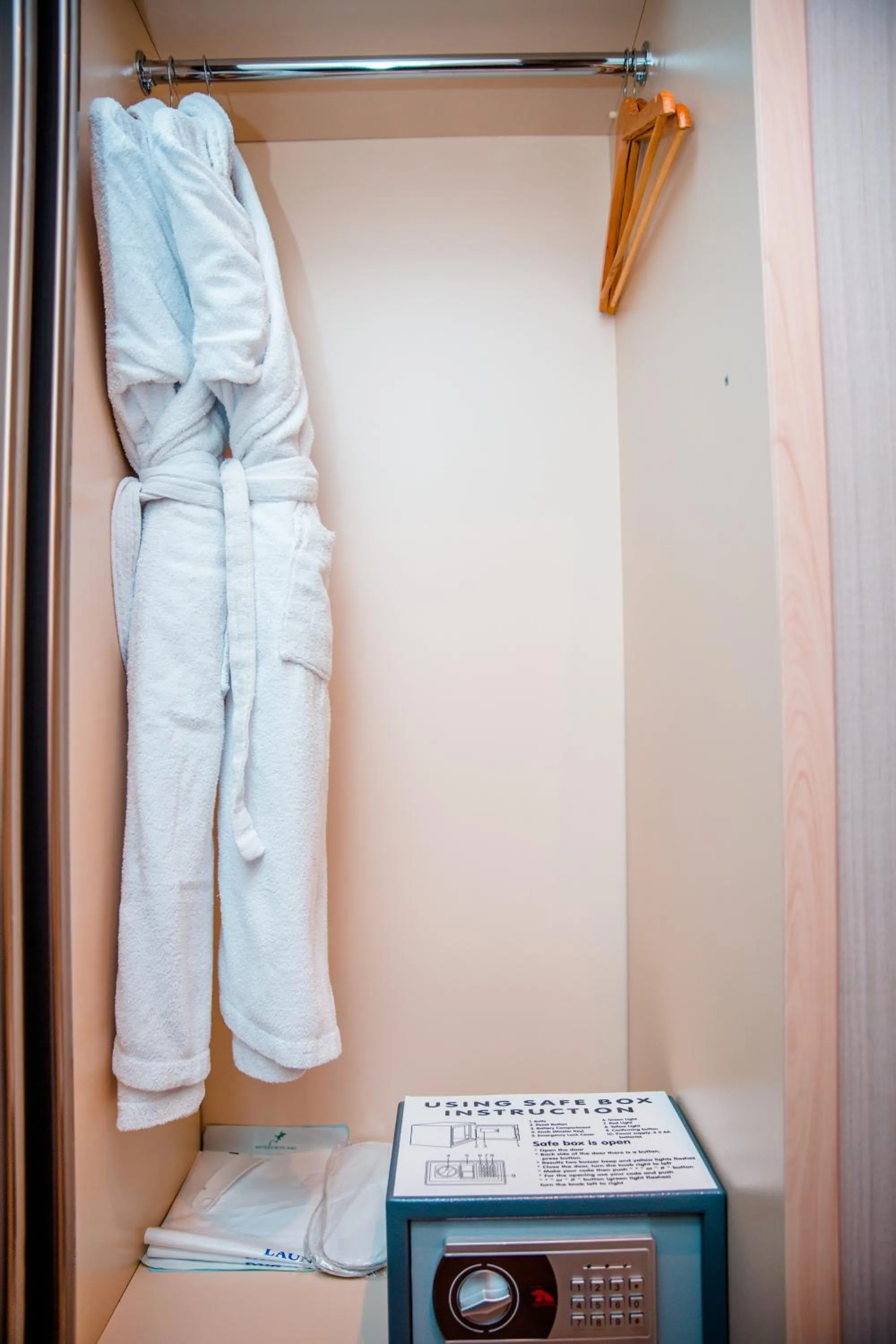 wardrobe in Boutique Hotel Baku