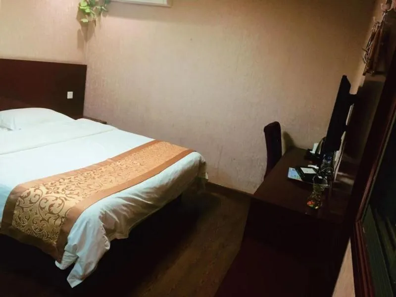 Bed in Greentree Alliance Shang Hai Pudong New Area Zhangyang Road Hotel