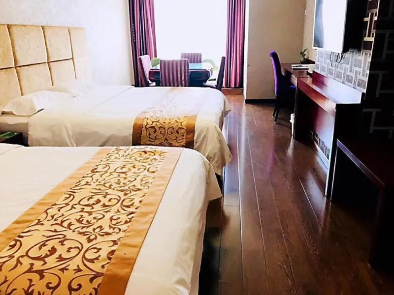 Bed in Greentree Alliance Shang Hai Pudong New Area Zhangyang Road Hotel