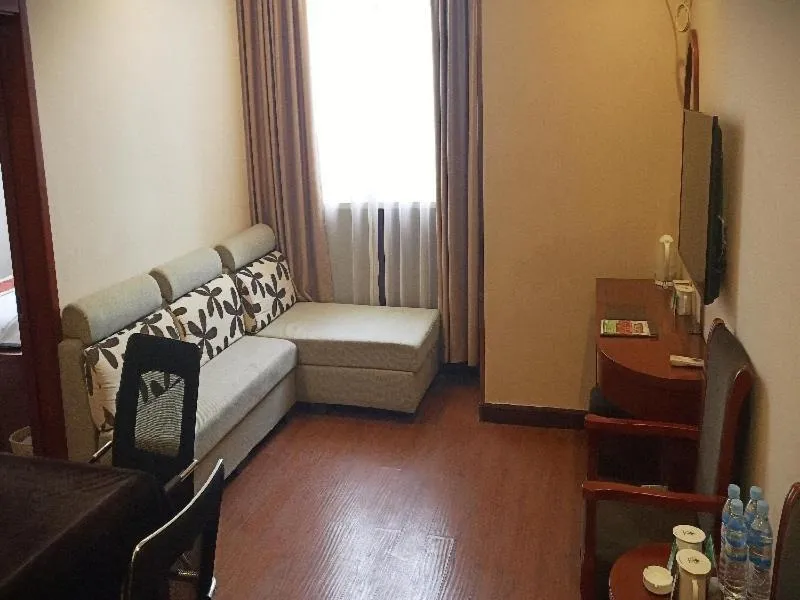 Bed in GreenTree Inn HeNan ZhuMaDian YiCheng Weisi Road Business Road