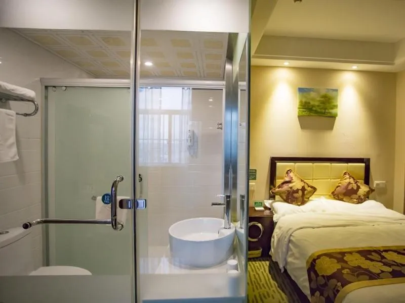 Bed in GreenTree Alliance AnHui Chuzhou Laian Development District Jiyi Road Hotel