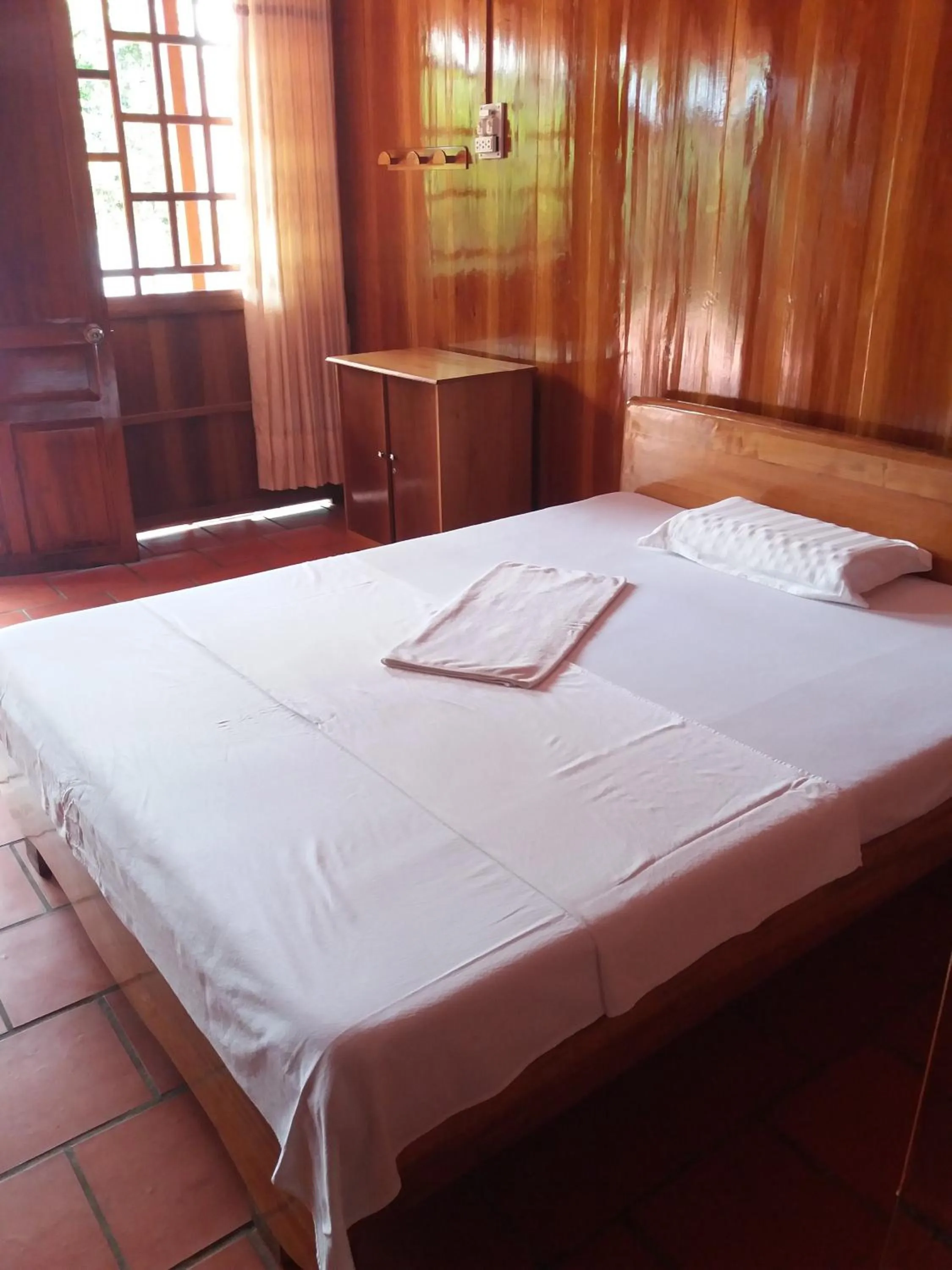 Bed in Ba Linh Homestay