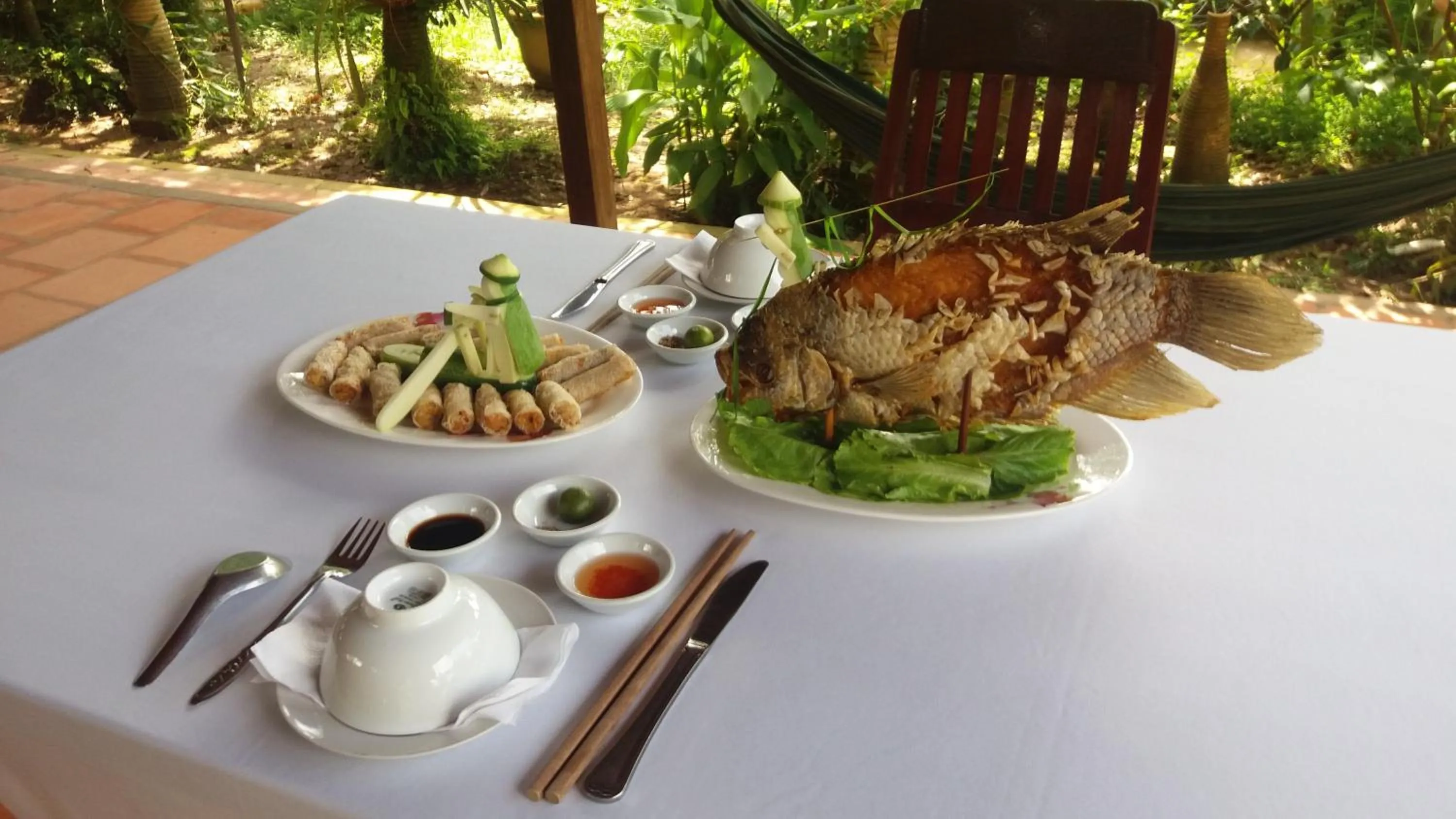Food close-up in Ba Linh Homestay