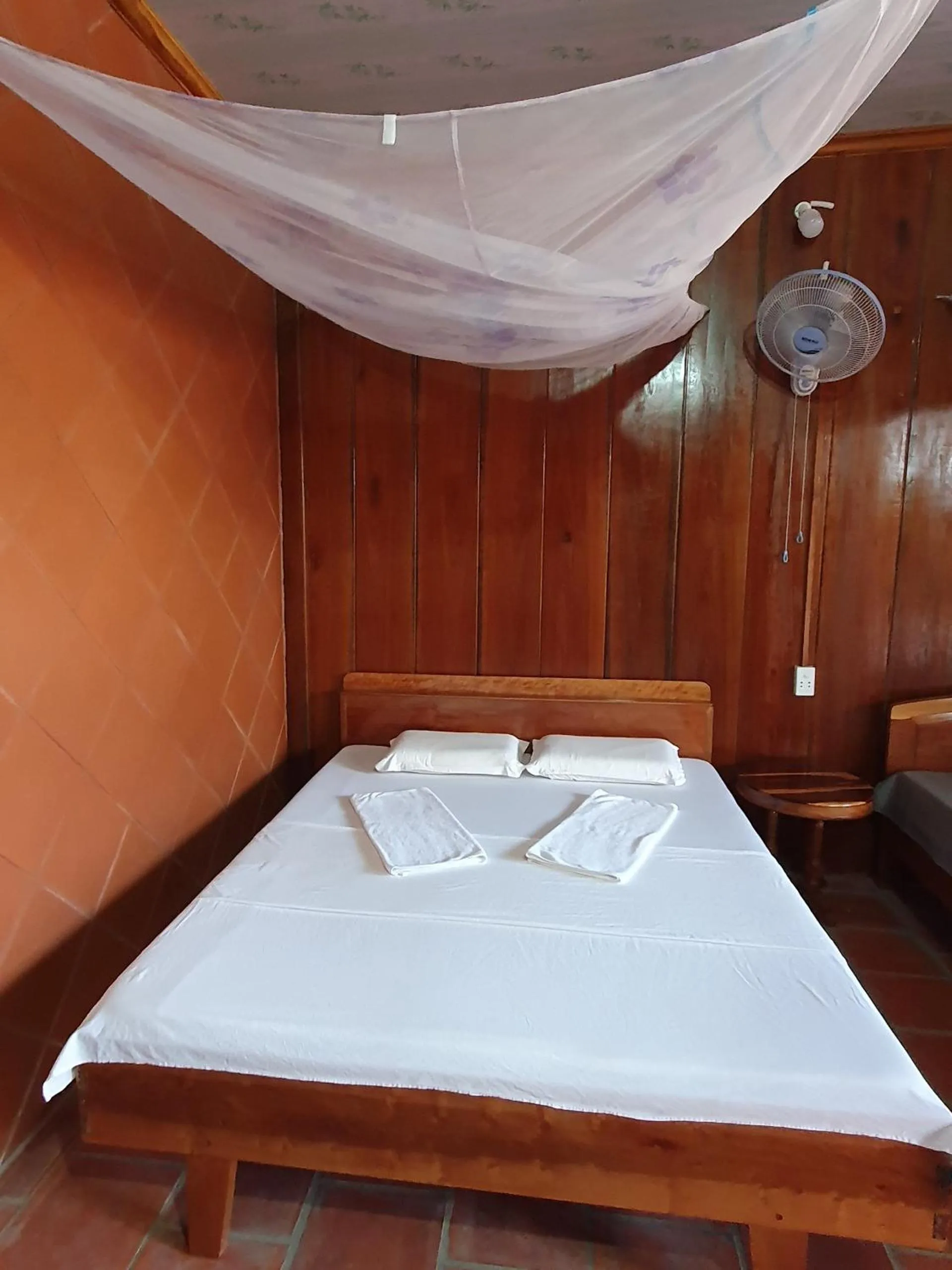 Bed in Ba Linh Homestay