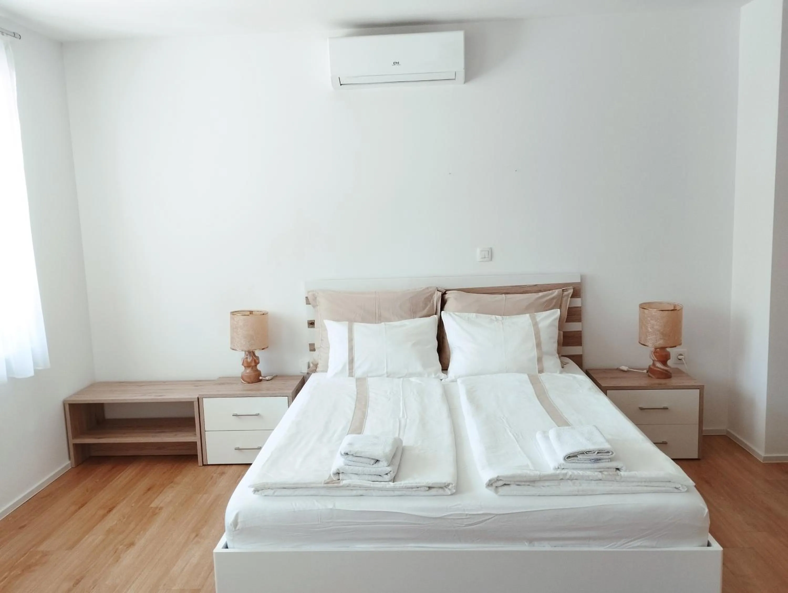Bed in Apartments Wallas